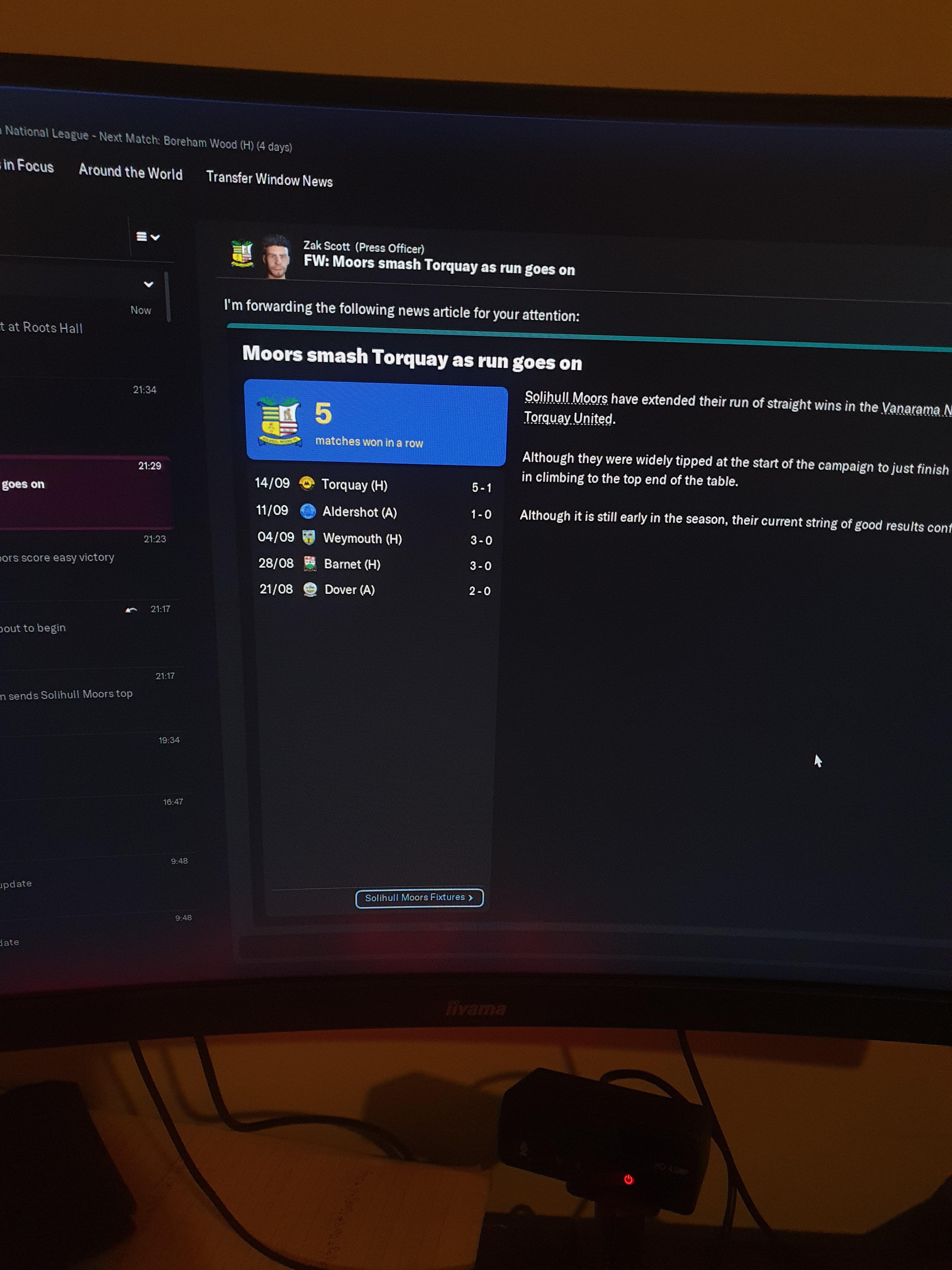 FM22 is the first FM game I've properly started playing and it's going