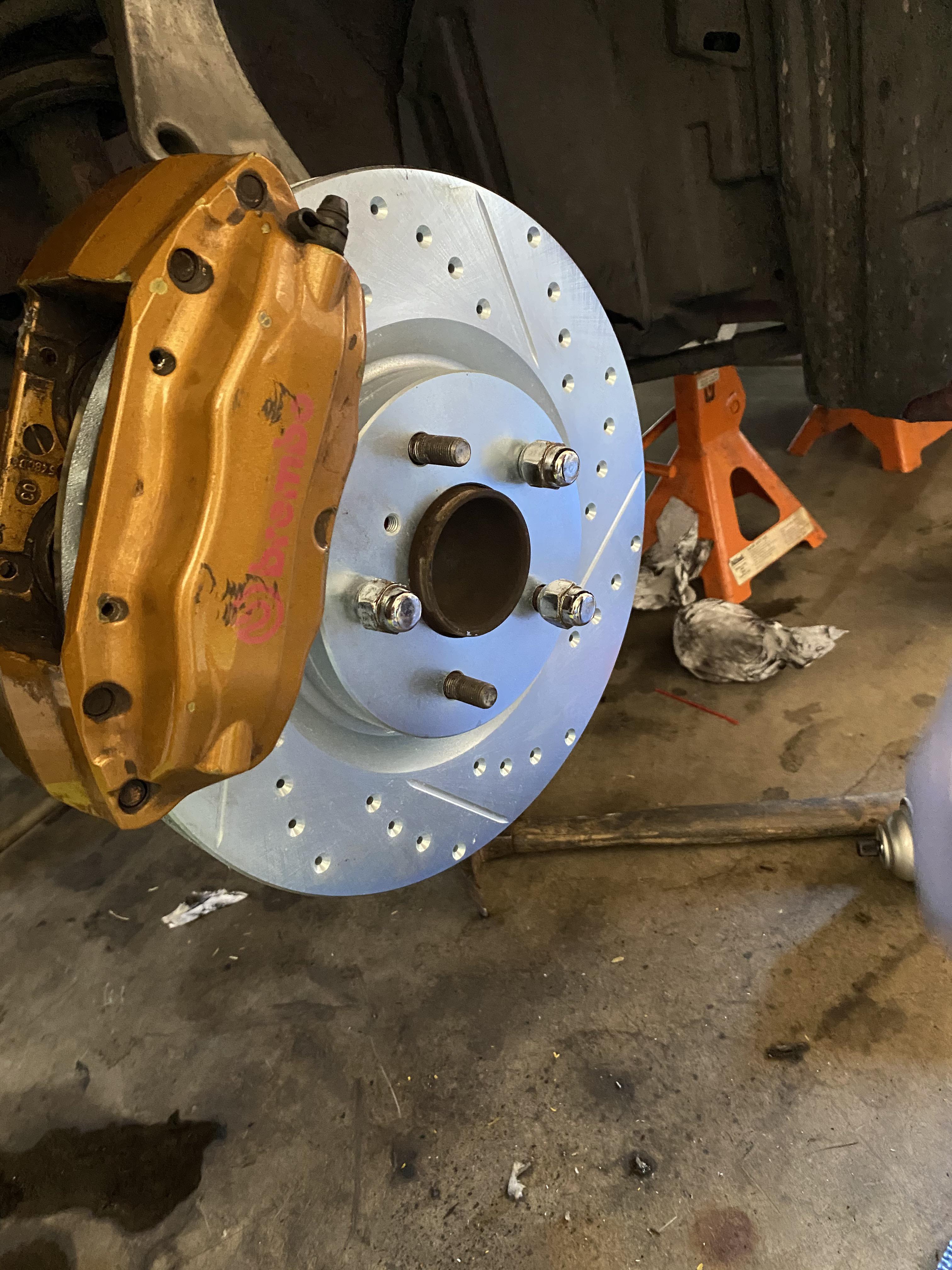 CZP StopTech Rotors and Brake Pads Just installed ! r/G35