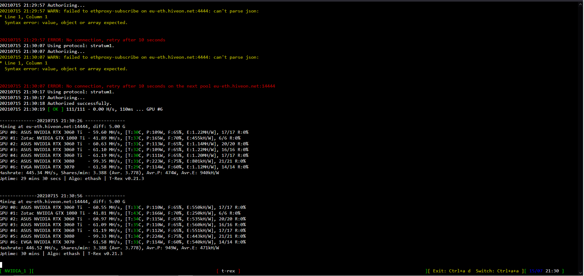 NiceHash wallets in HiveOS ? HiveOS2