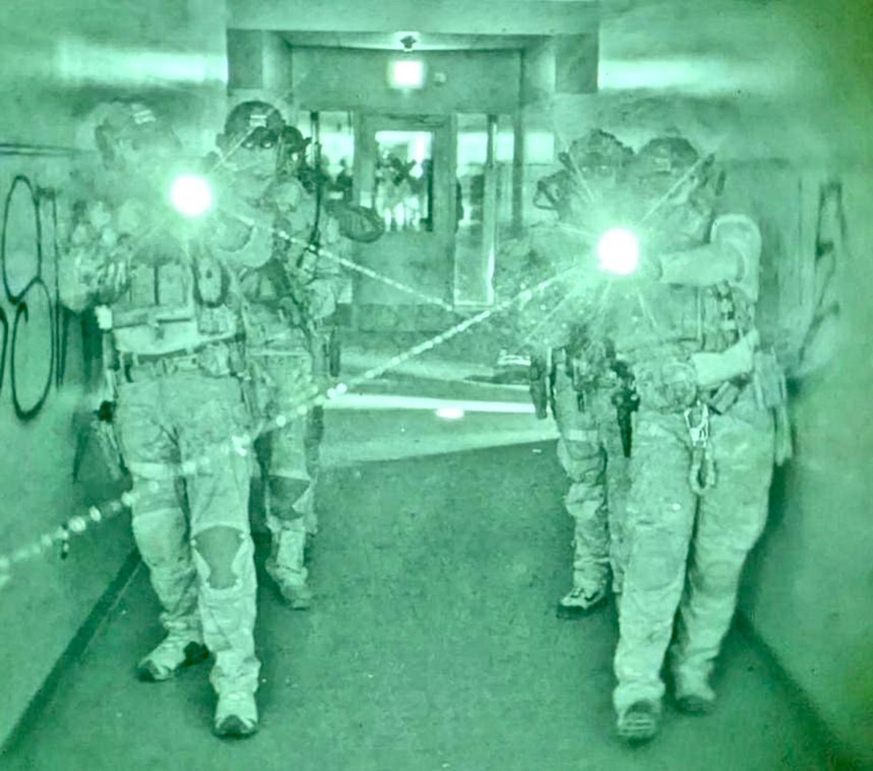 Members of the 1st Special Forces Group and 75th Ranger Regiment