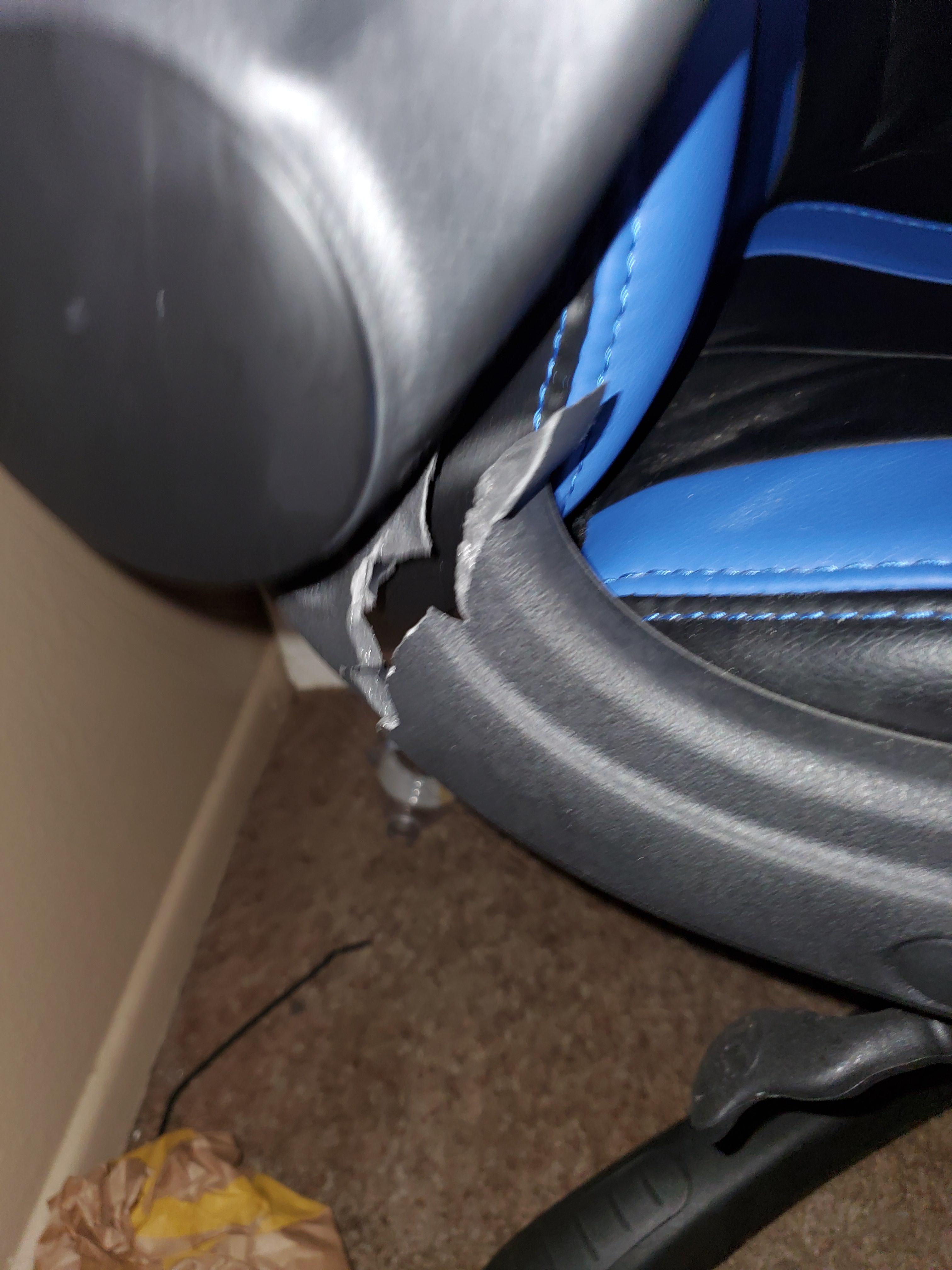 So my chair just snapped, what would be the best way to fix it? r/fixit