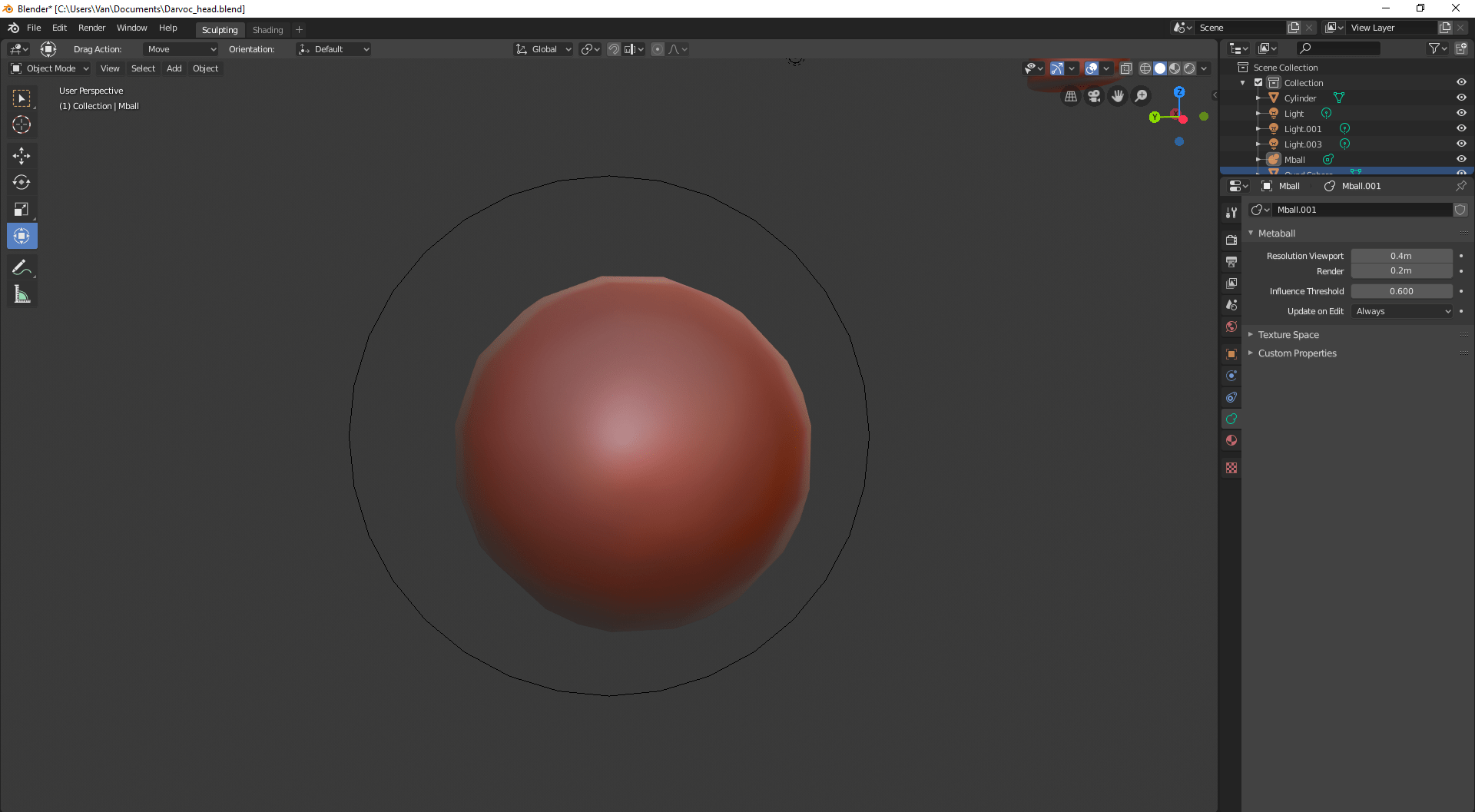 Is it possible to get rid of the circles around meatballs? r/blender