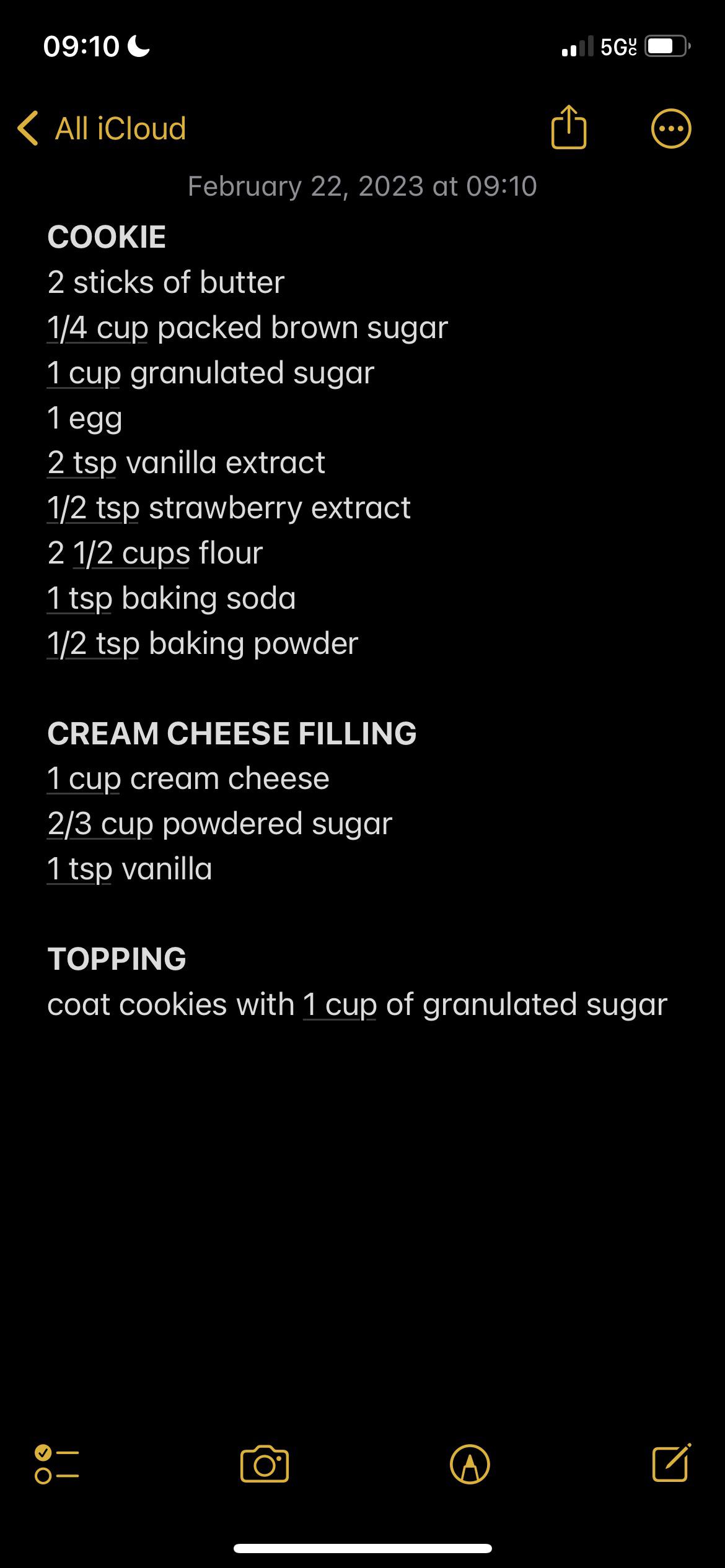 I am trying to make strawberry cheesecake cookie, but i need help! The