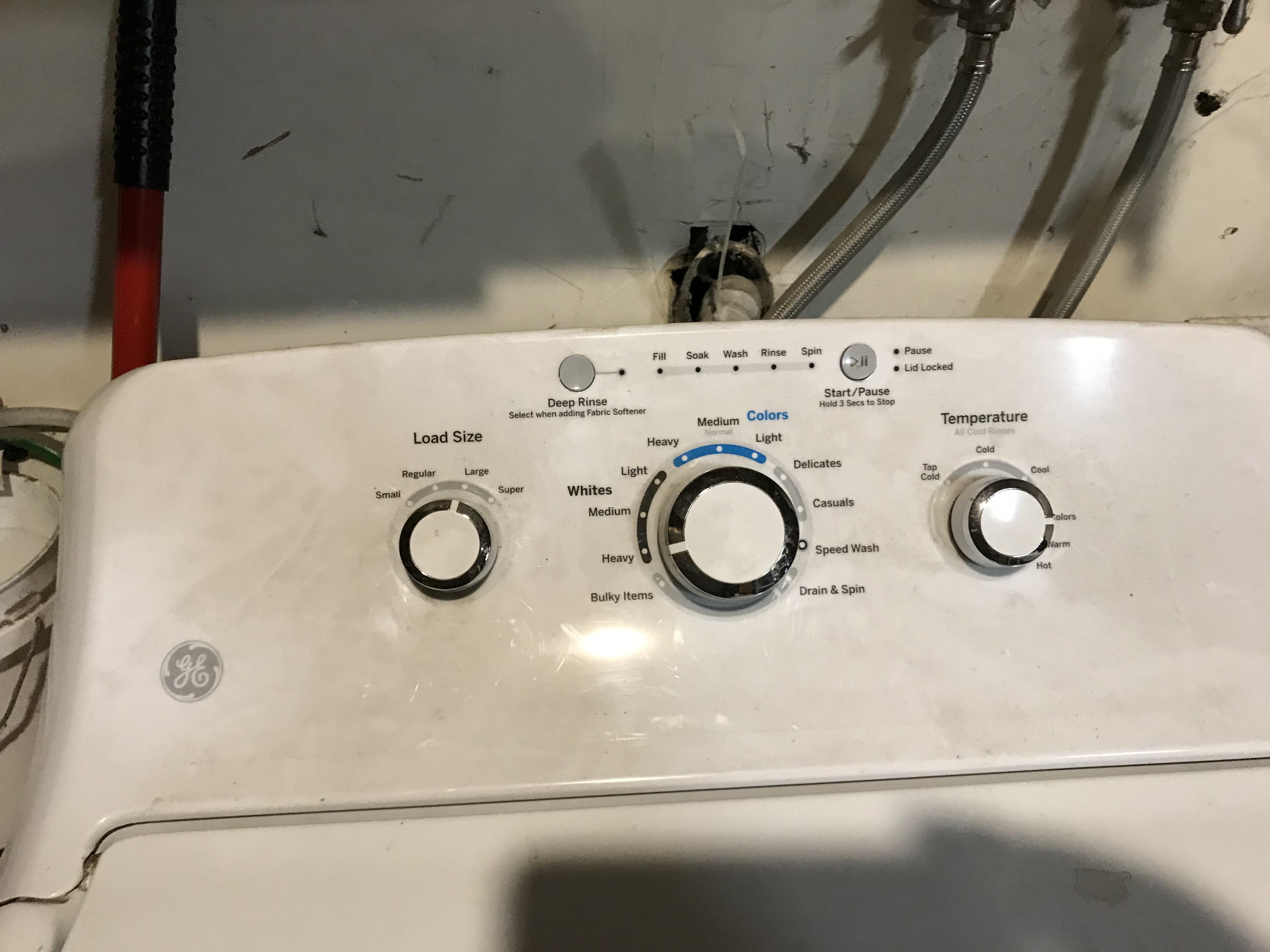 Laundry not coming out of washing machine as dry as it normally does
