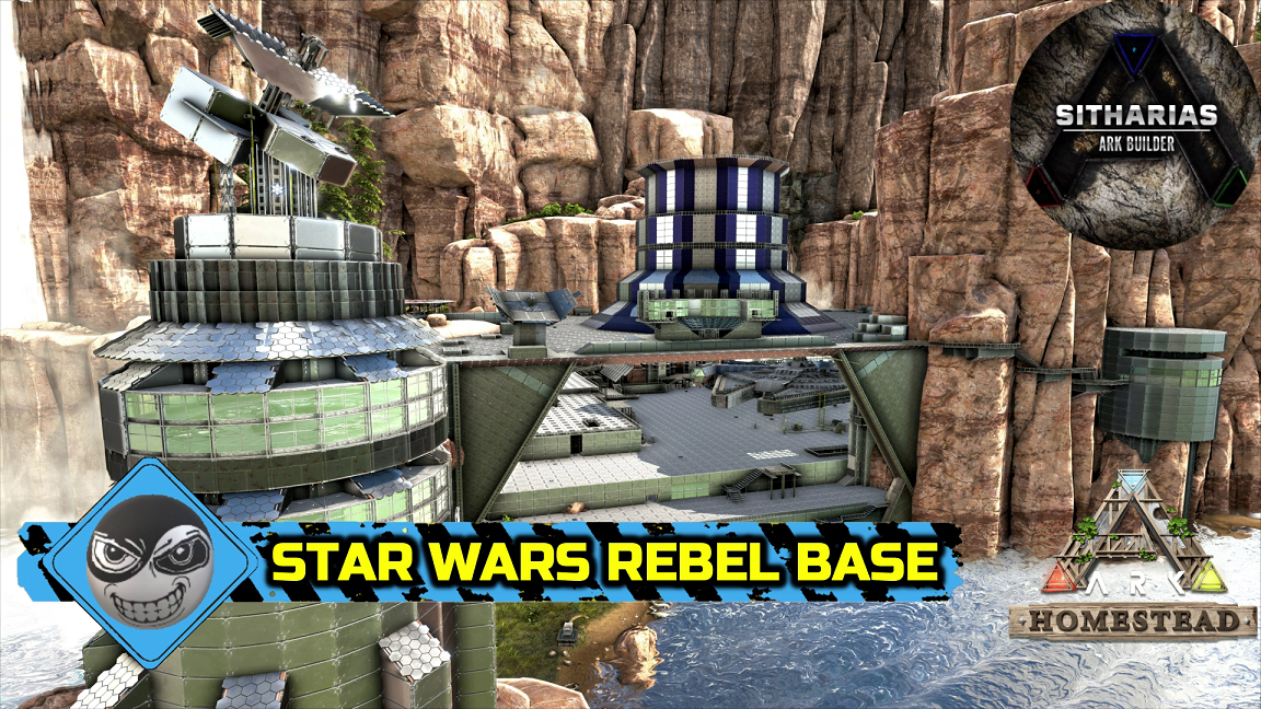 ARK Survival Star wars rebel base a Pilgrim and Sitharias collaboration