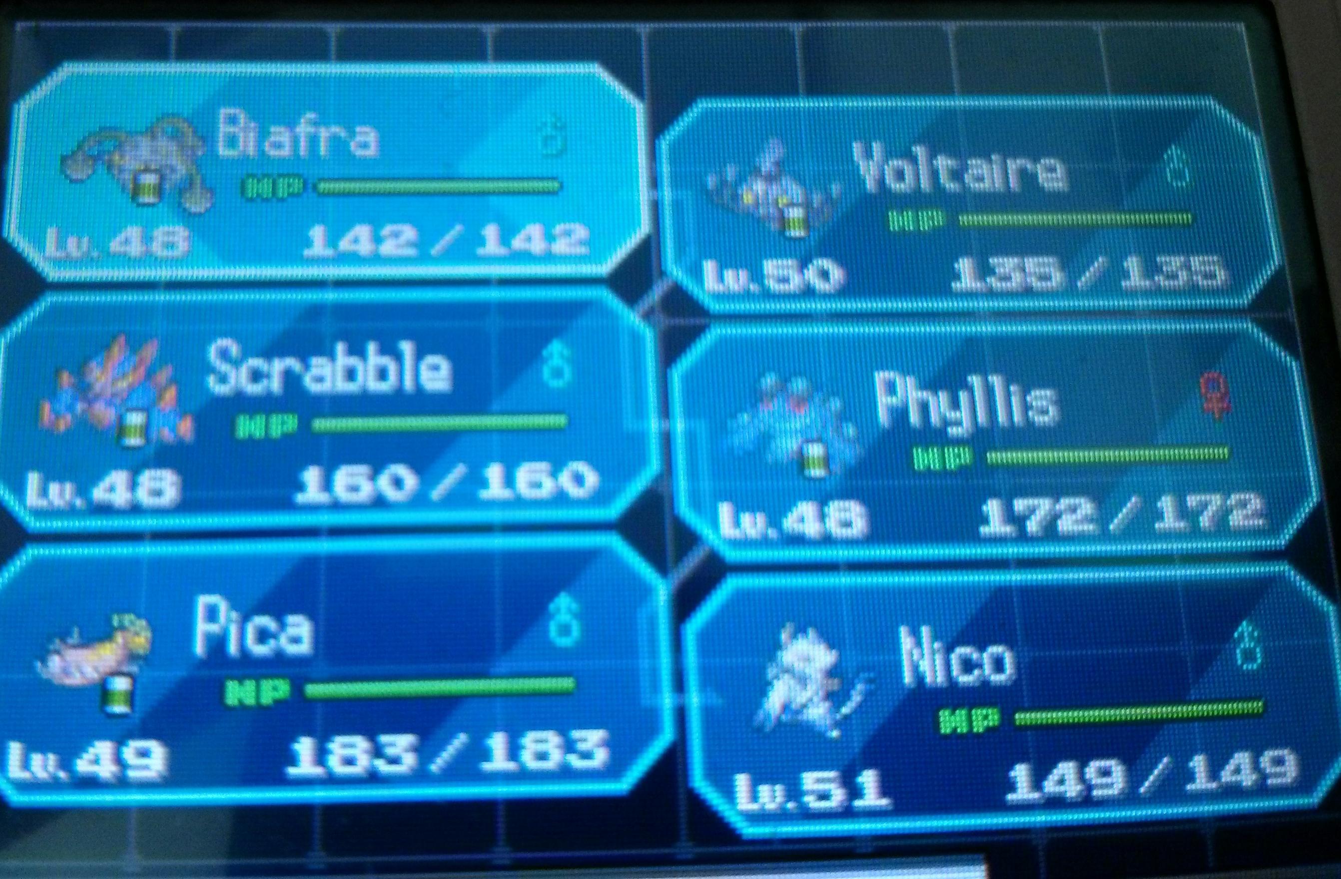Pokemon White Team Evaluation Before Elite Four r/nuzlocke