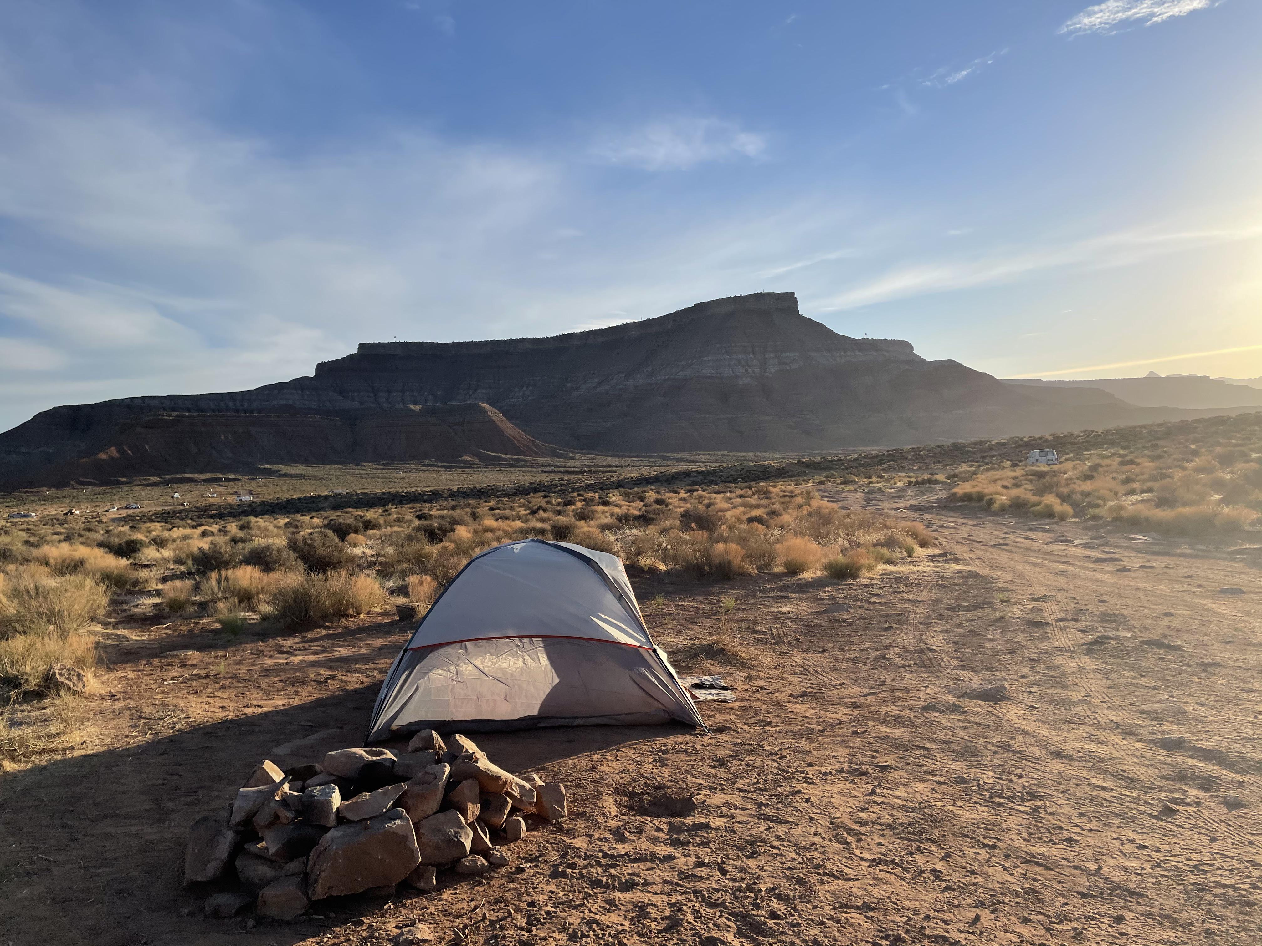 Camp near Zion National Park r/camping