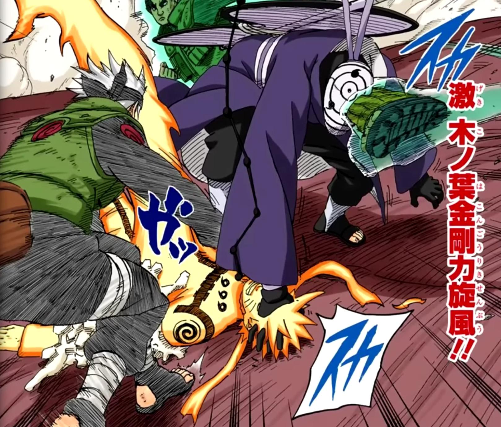 If Obito can phase certain parts of his body, why didn't he just phase