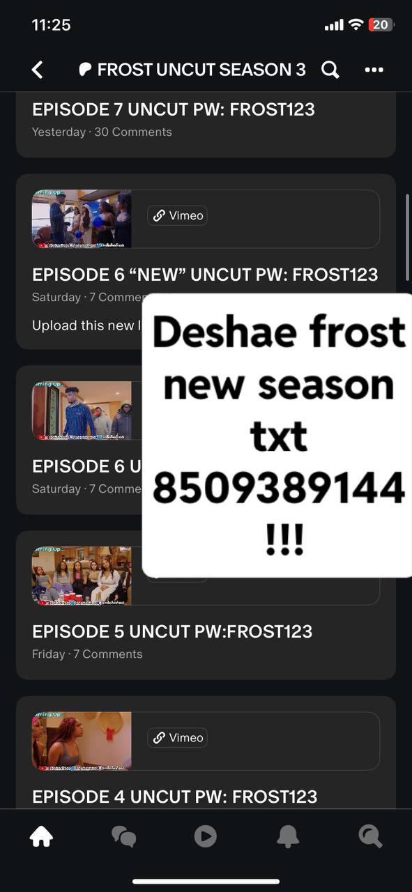 DeshaeFrostExclusiveX