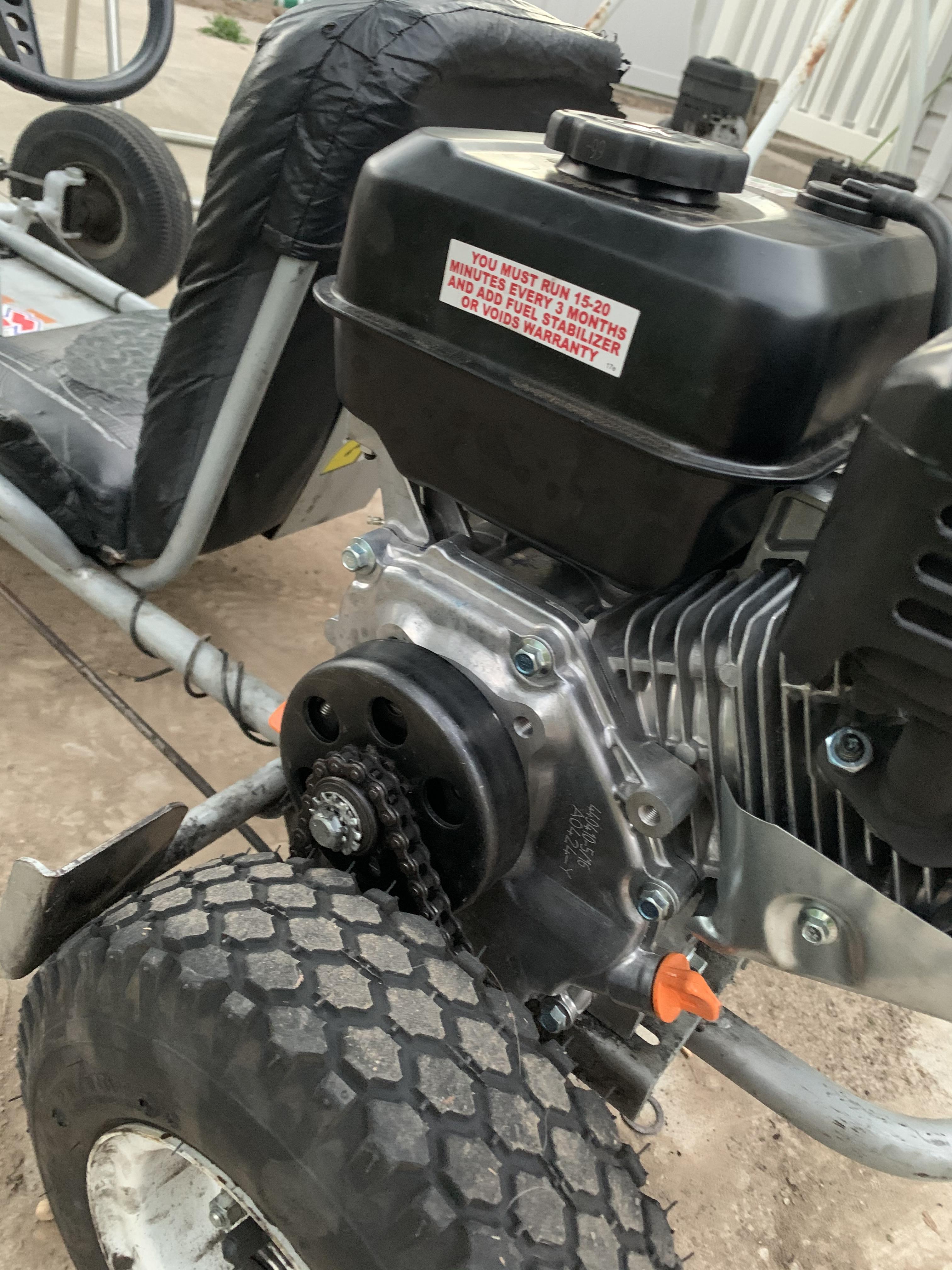 So I just bought this motor and clutch today and it worked perfectly