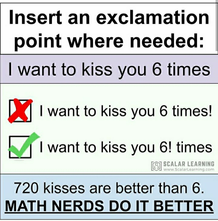 Math pickup lines are the best of you understand them, change my mind