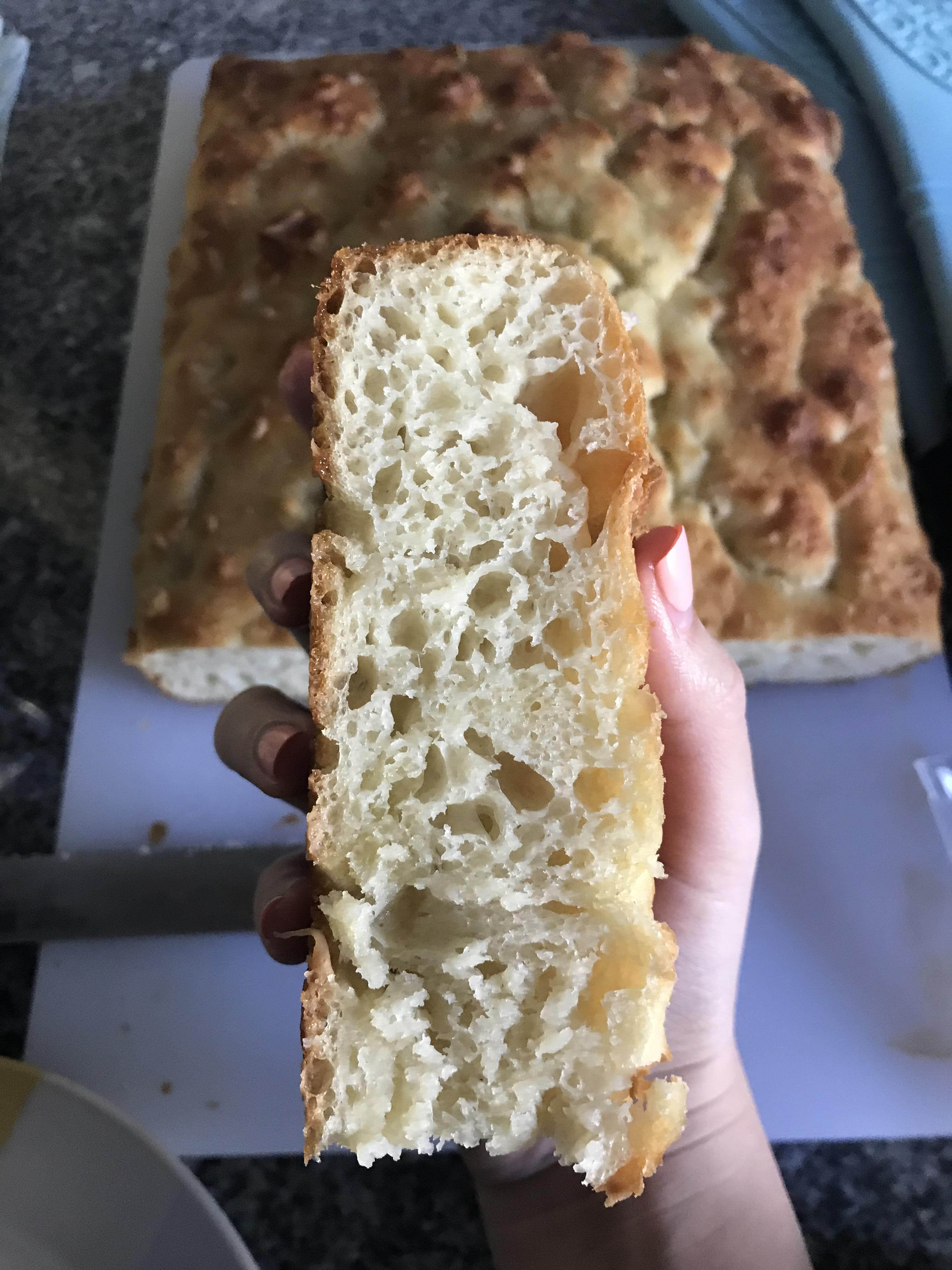 Basically’s baking series week 3 Shockingly Easy NoKnead Focaccia