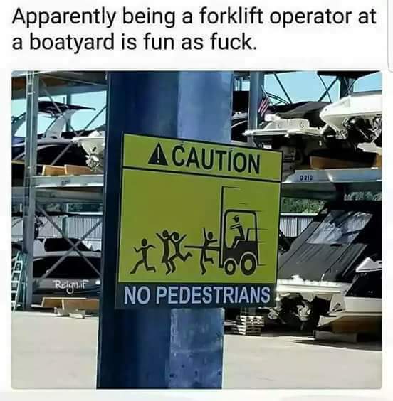 Crazy forklift drivers. r/funny