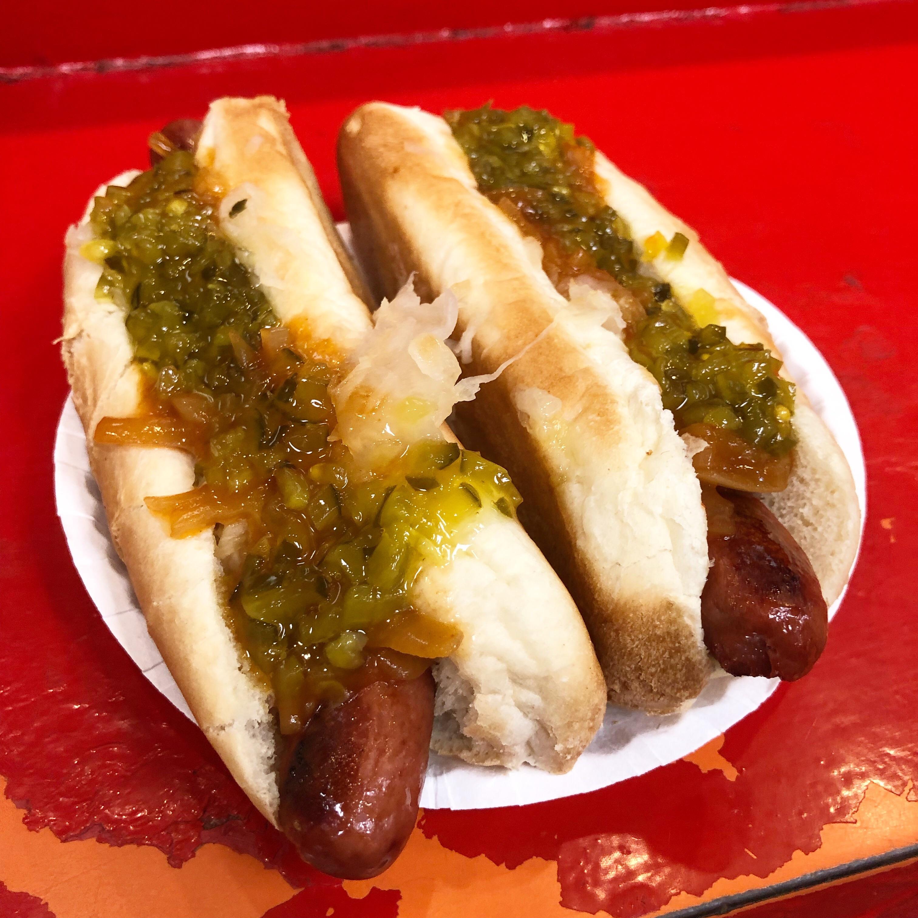 My NYC tradition Gray’s Papayas r/hot_dog