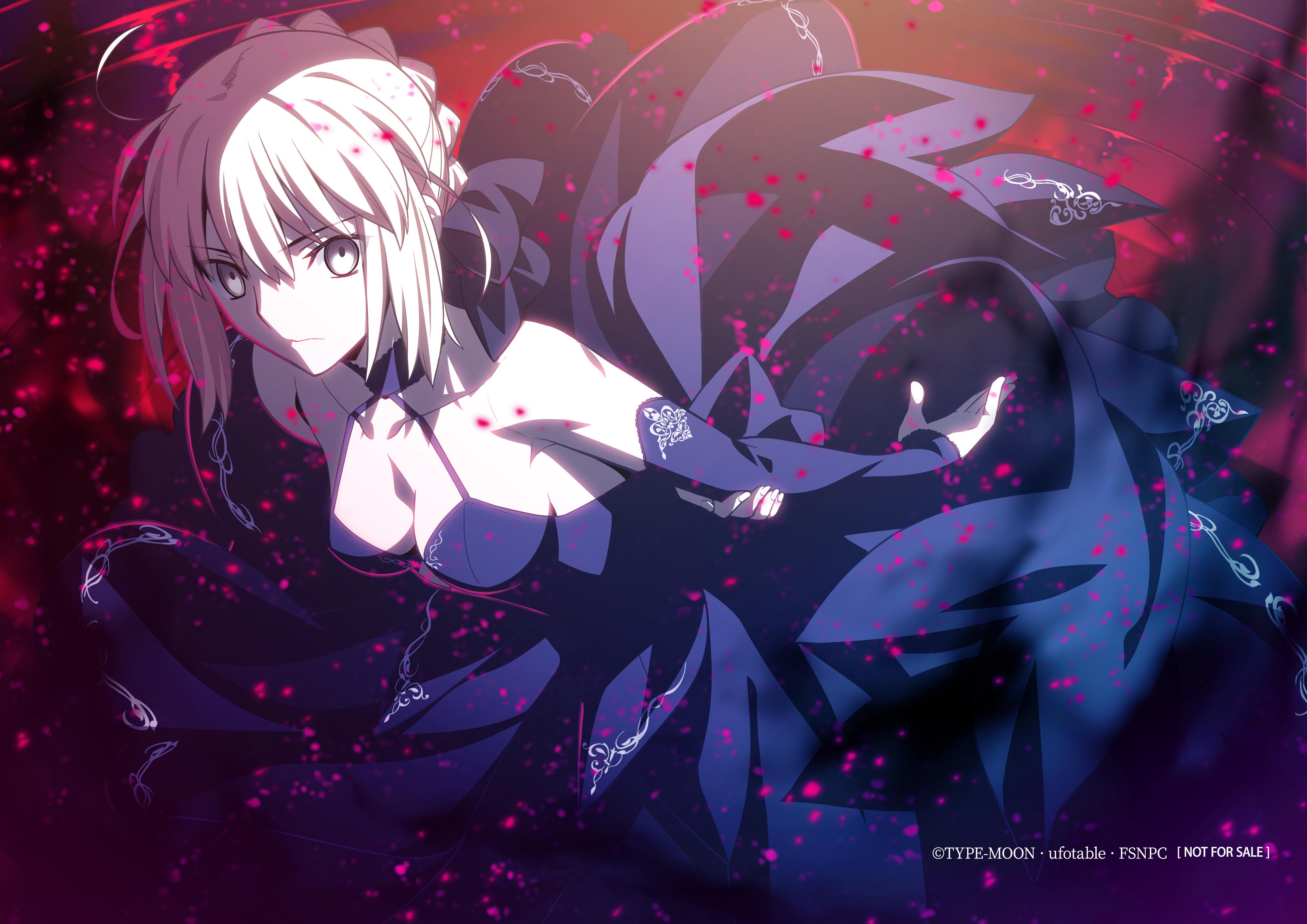 Heaven's Feel II. Saber Alter Promotional Art (HiRes) fatestaynight