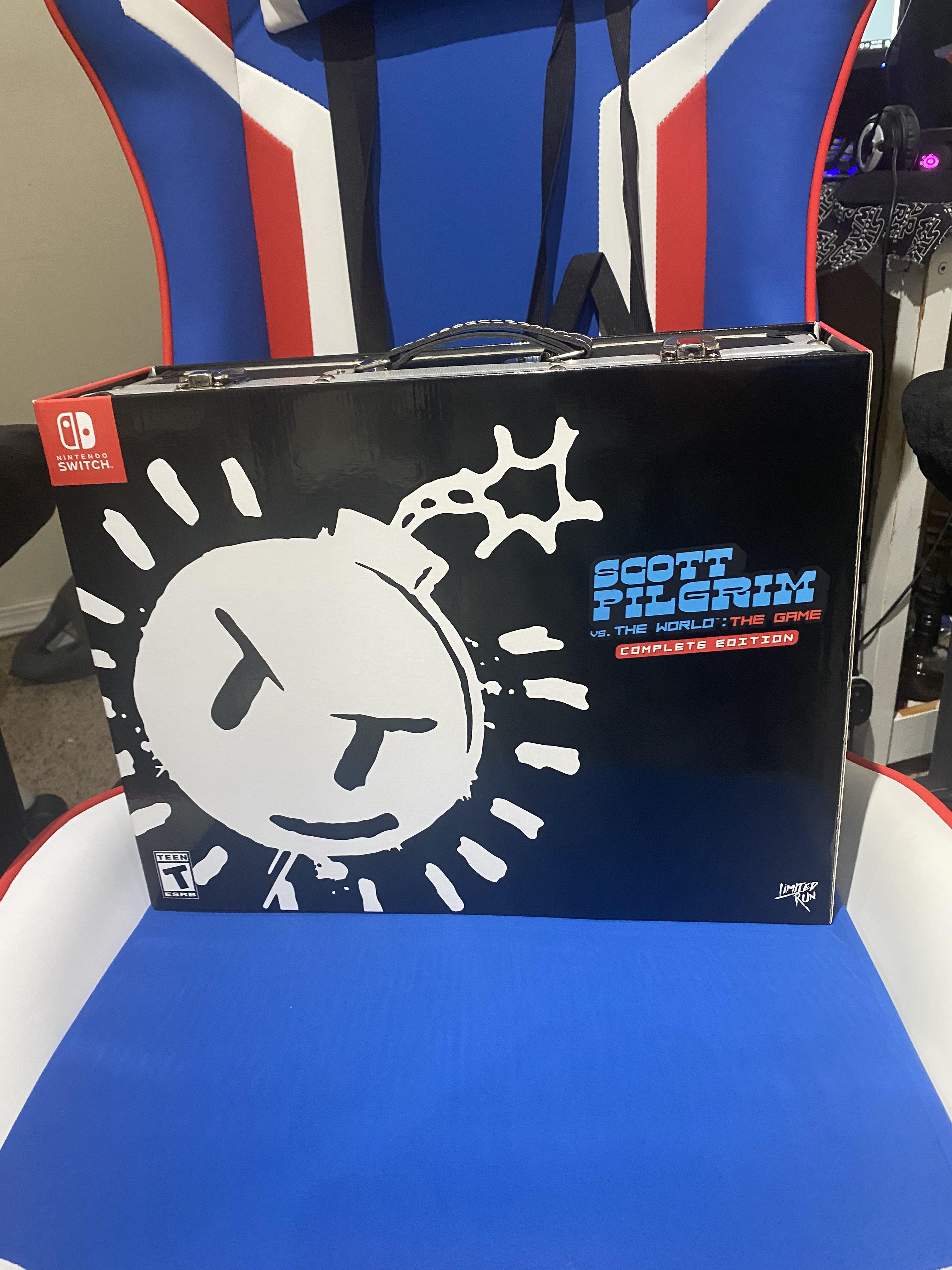 Finally Got My K.o Edition Of Scott Pilgrim Vs The World I Ordered Jan Of 2021 : R/Nintendoswitch