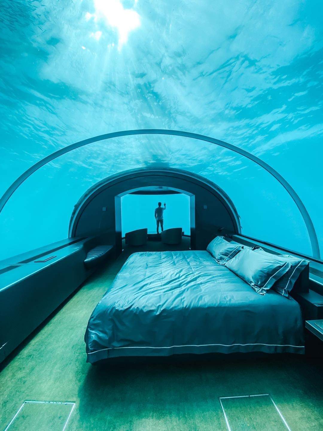 Will you sleep in underwater hotel? BeAmazed