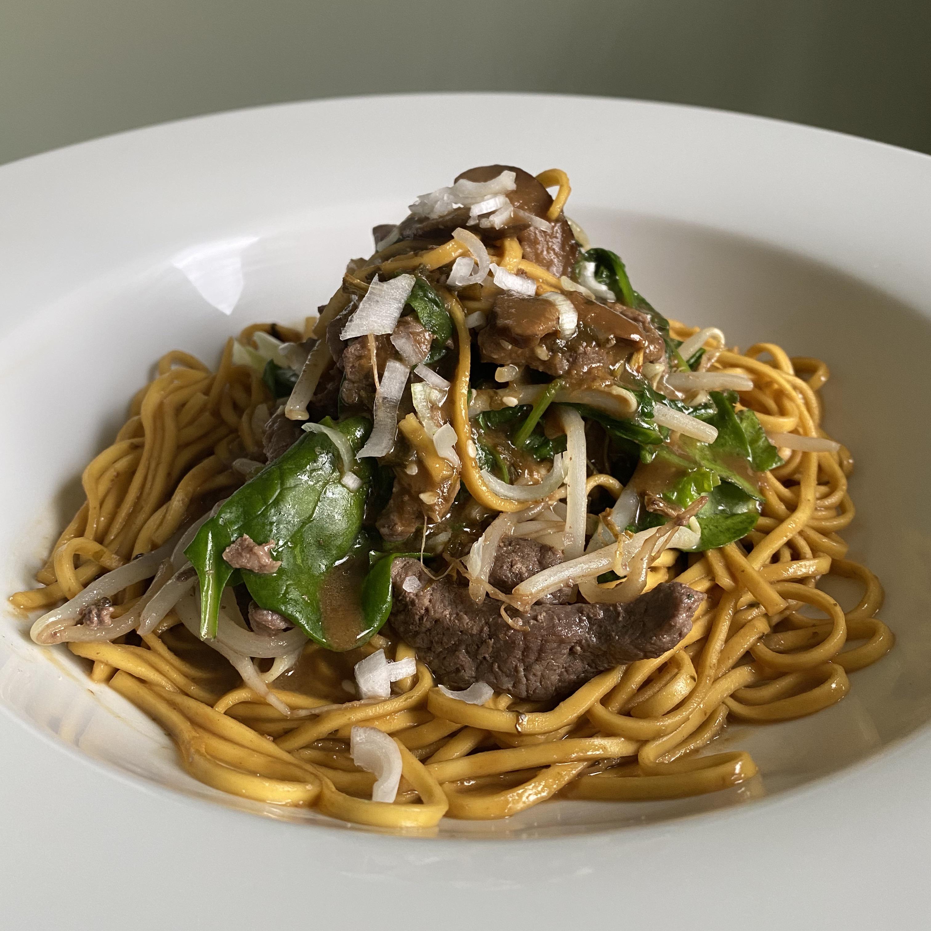 Tonight’s Shiitake Raman Broth from Tesco’s Wicked Kitchen Range. Quick