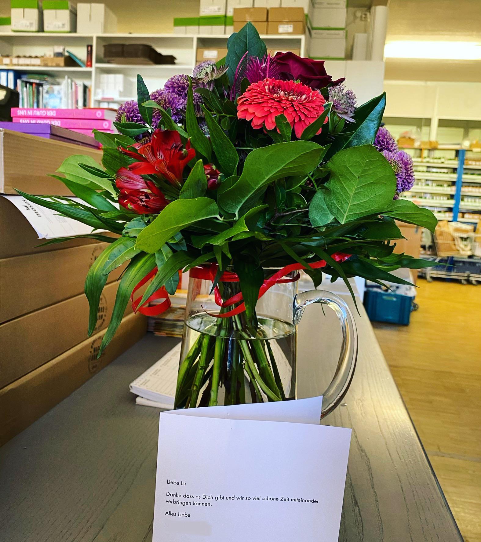 Had a tough day and then two of my partners sent flowers to my