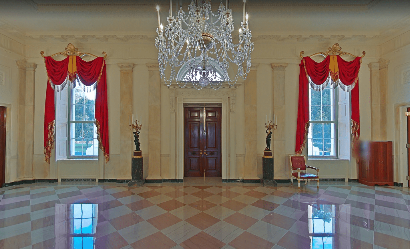 The front door of the White House - from the inside : r/AlternateAngles