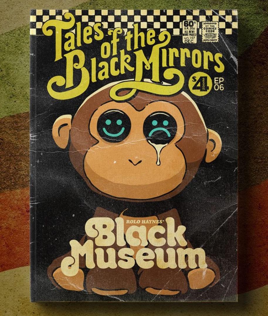 Book cover for black museum r/blackmirror