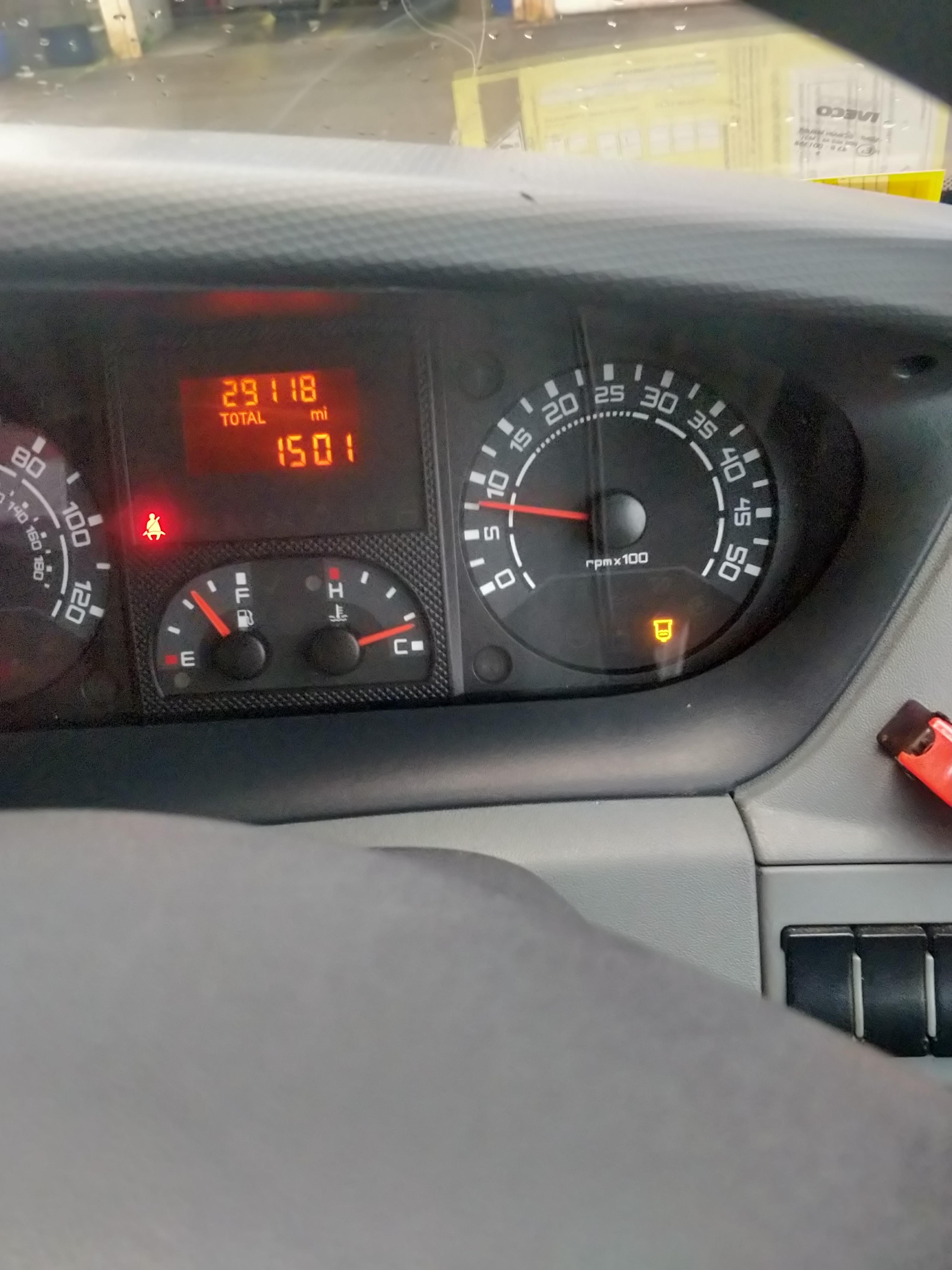 Unknown warning light, any help? 2010 Iveco Daily r/Cartalk