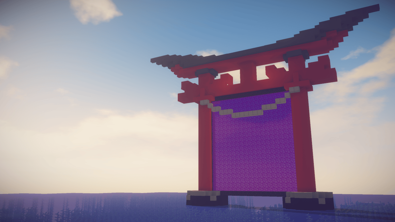 My new Nether Portal. Built in survival! Minecraft