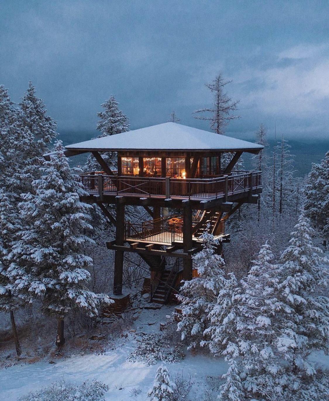 This raised cabin r/CozyPlaces