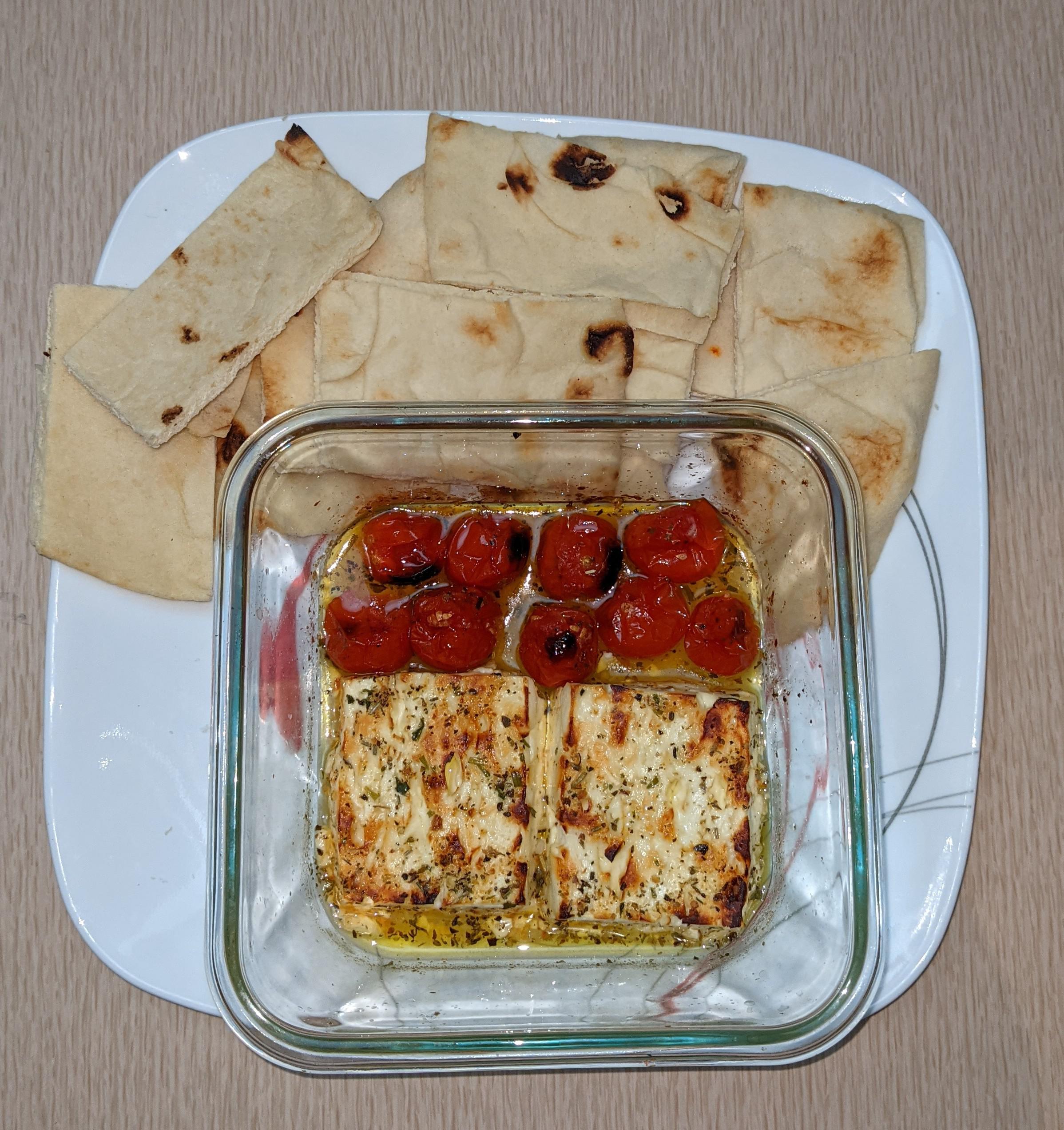 This grilled feta turned out AMAZING! All Aldi ingredients. r/aldi