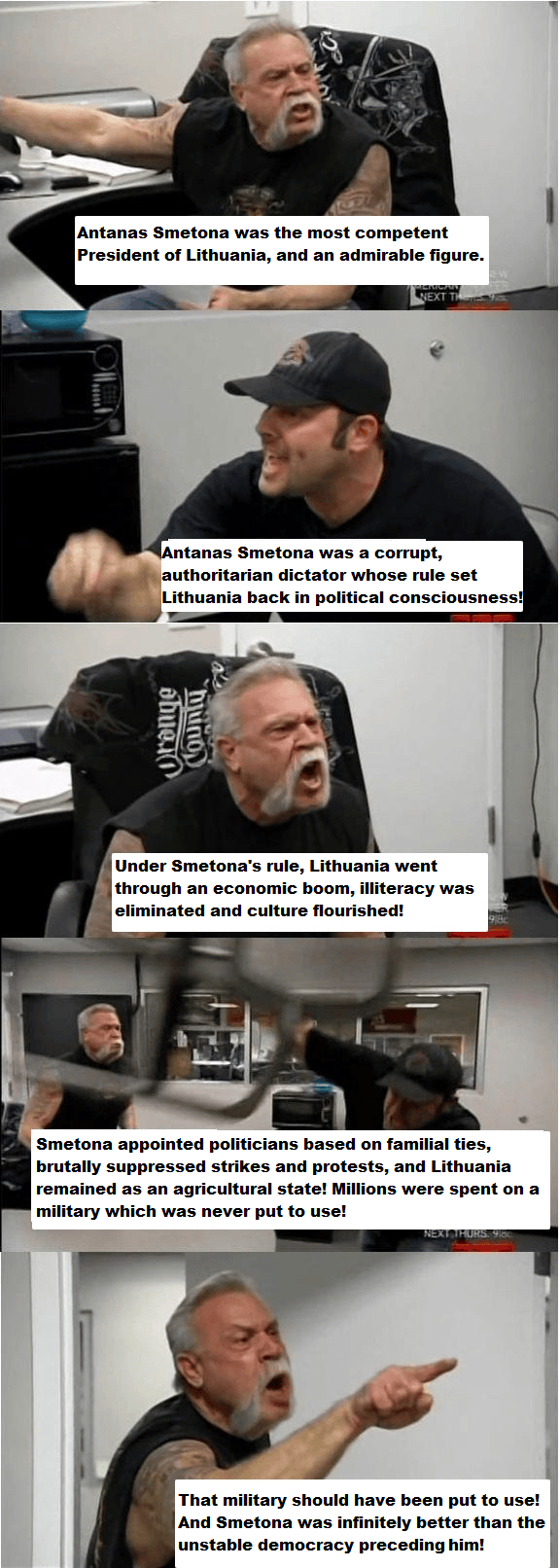 Am I too late on this meme? lithuania