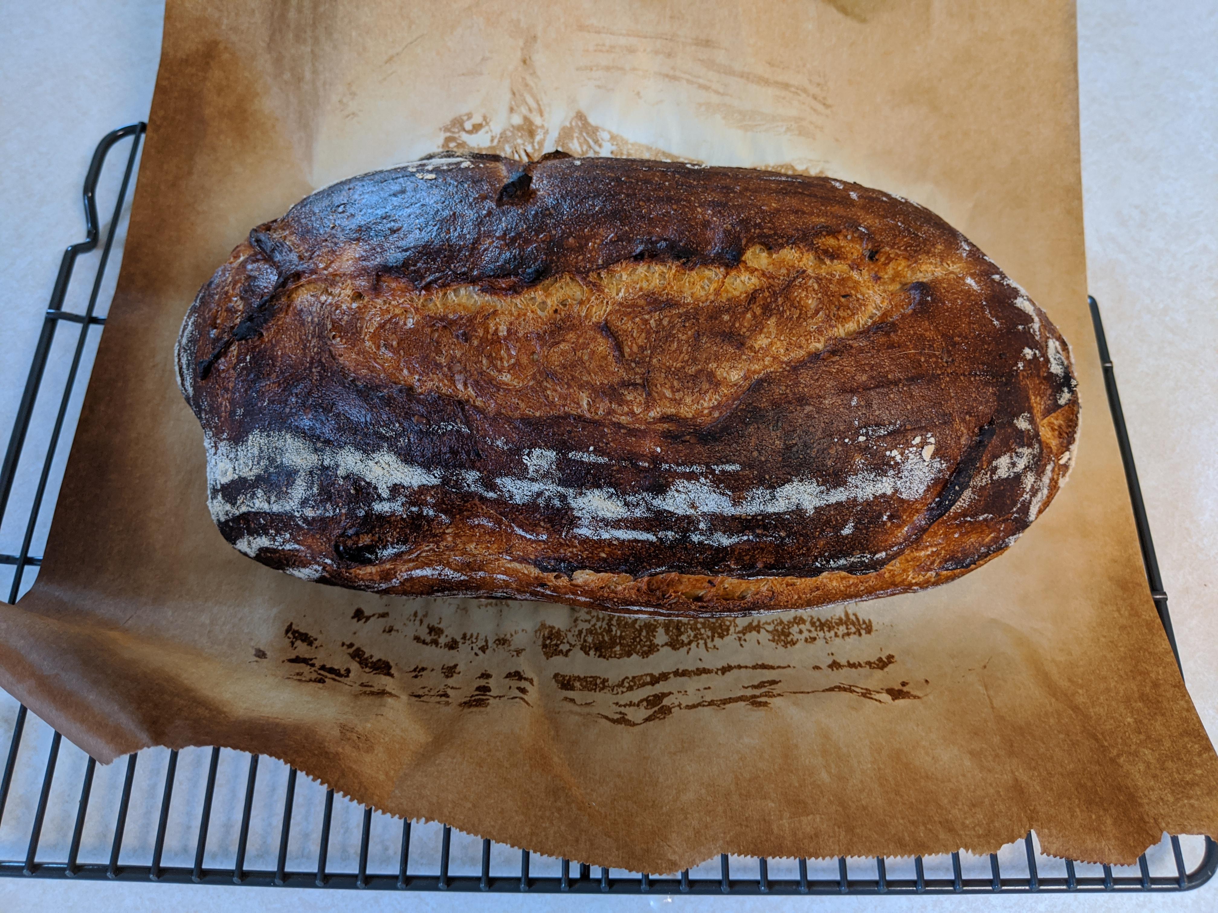 First attempt at a batard. Shape is a bit off as it stuck