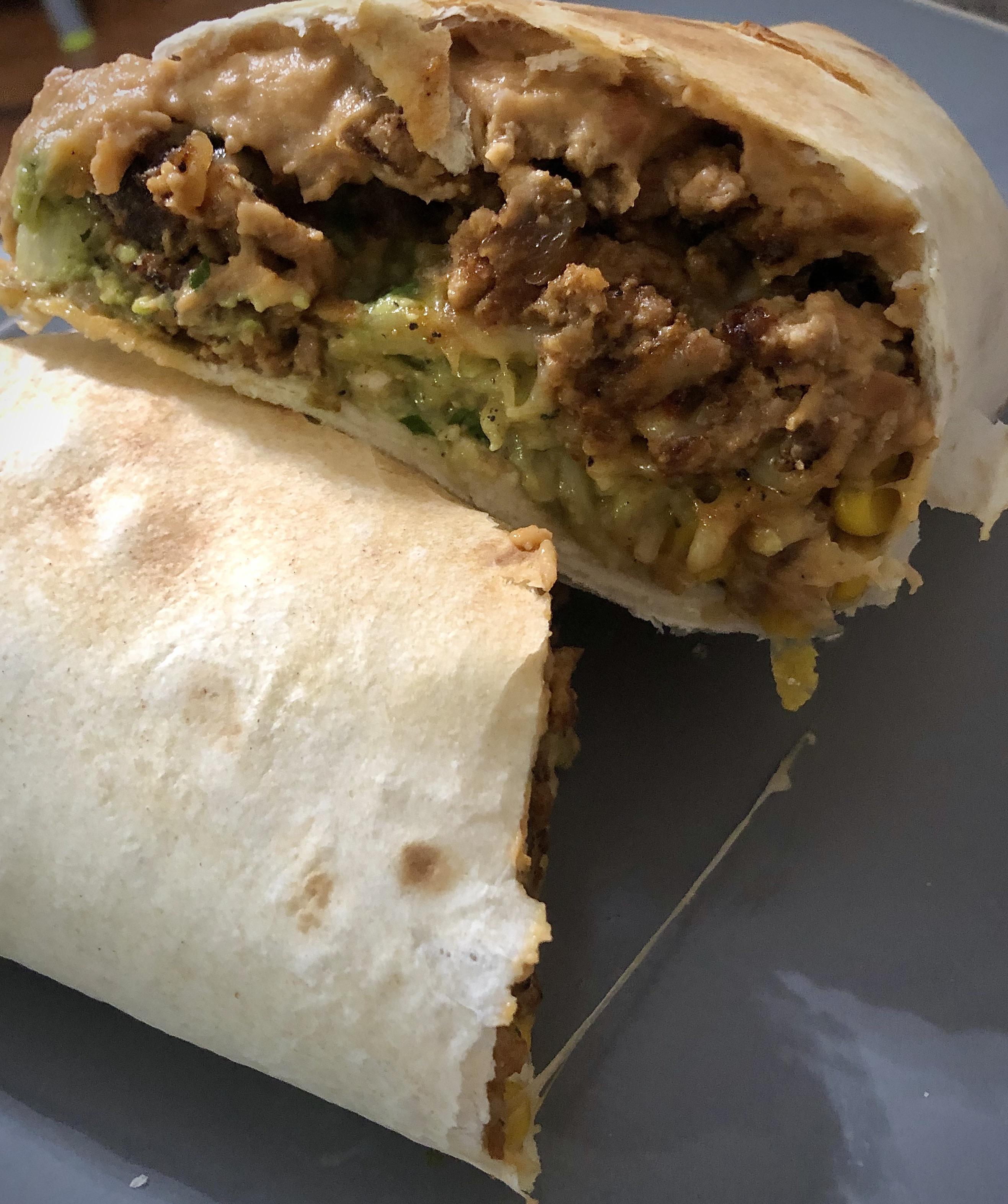 [I made] Grilled Stuffed Burrito r/dinner
