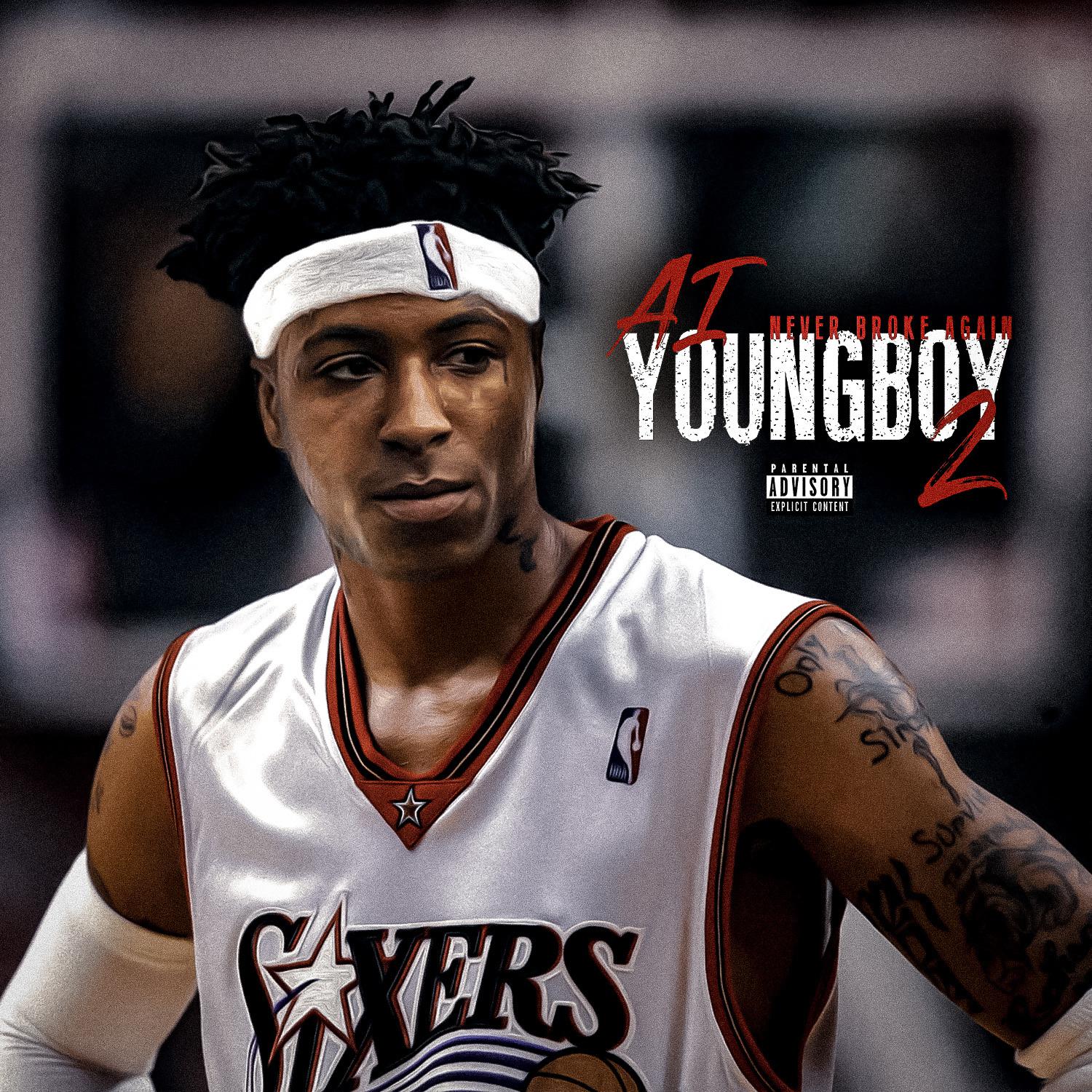 AI Youngboy 2 Alternate Cover Art NBAYoungboy