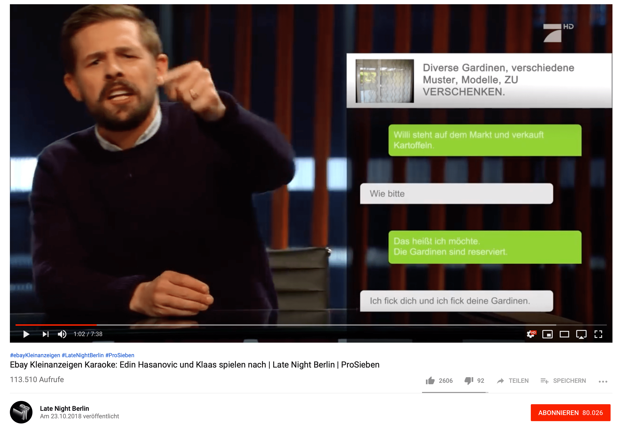 Ebay Kleinanzeigen Karaoke Edin Hasanovic und Klaas spielen nach