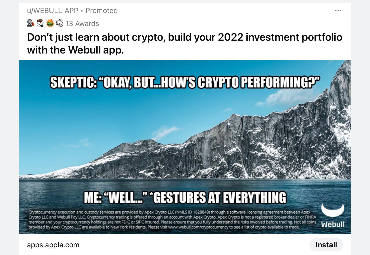 If all you have to gesture at is publicly owned mountains how much did