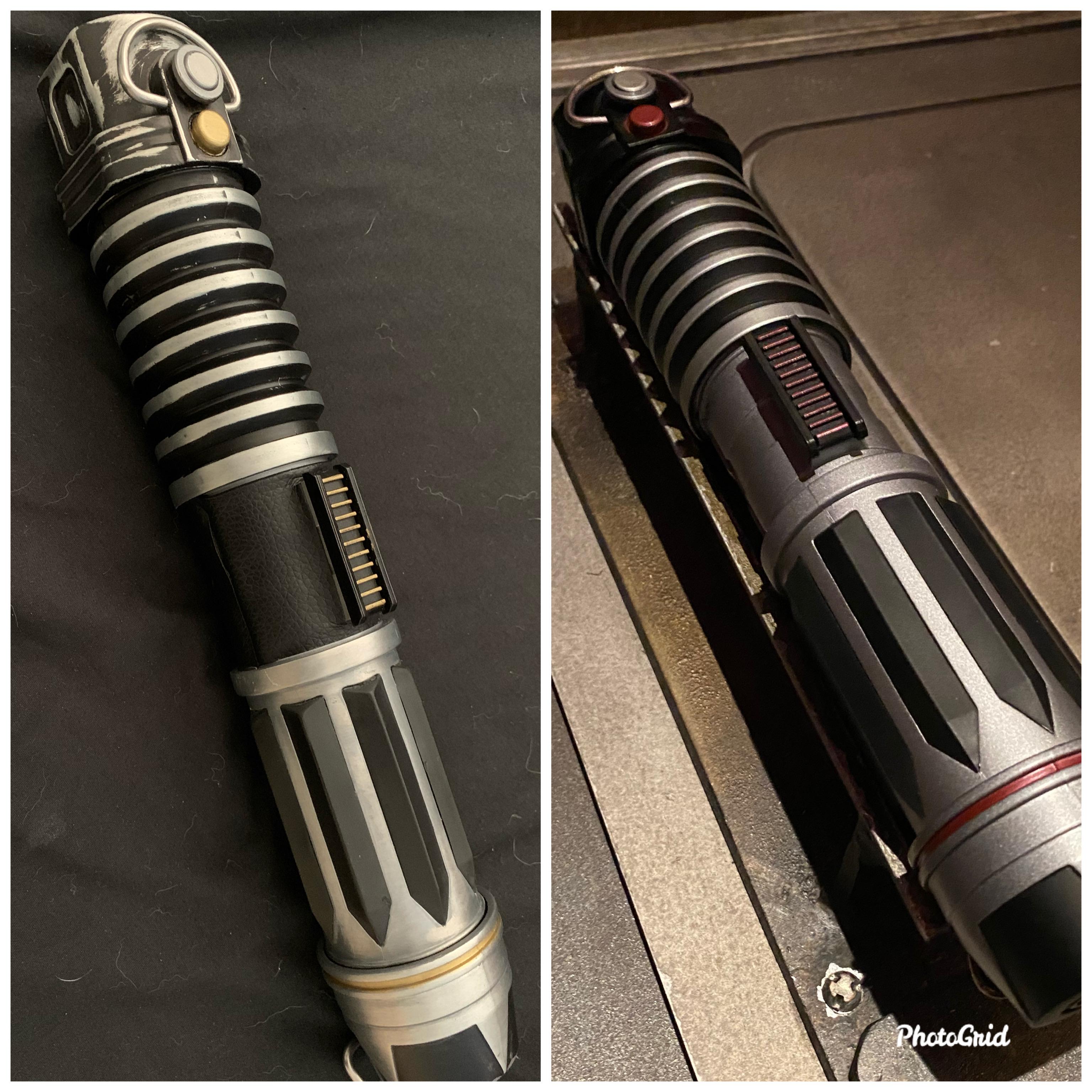 With all this time off, finally got around to customizing my saber