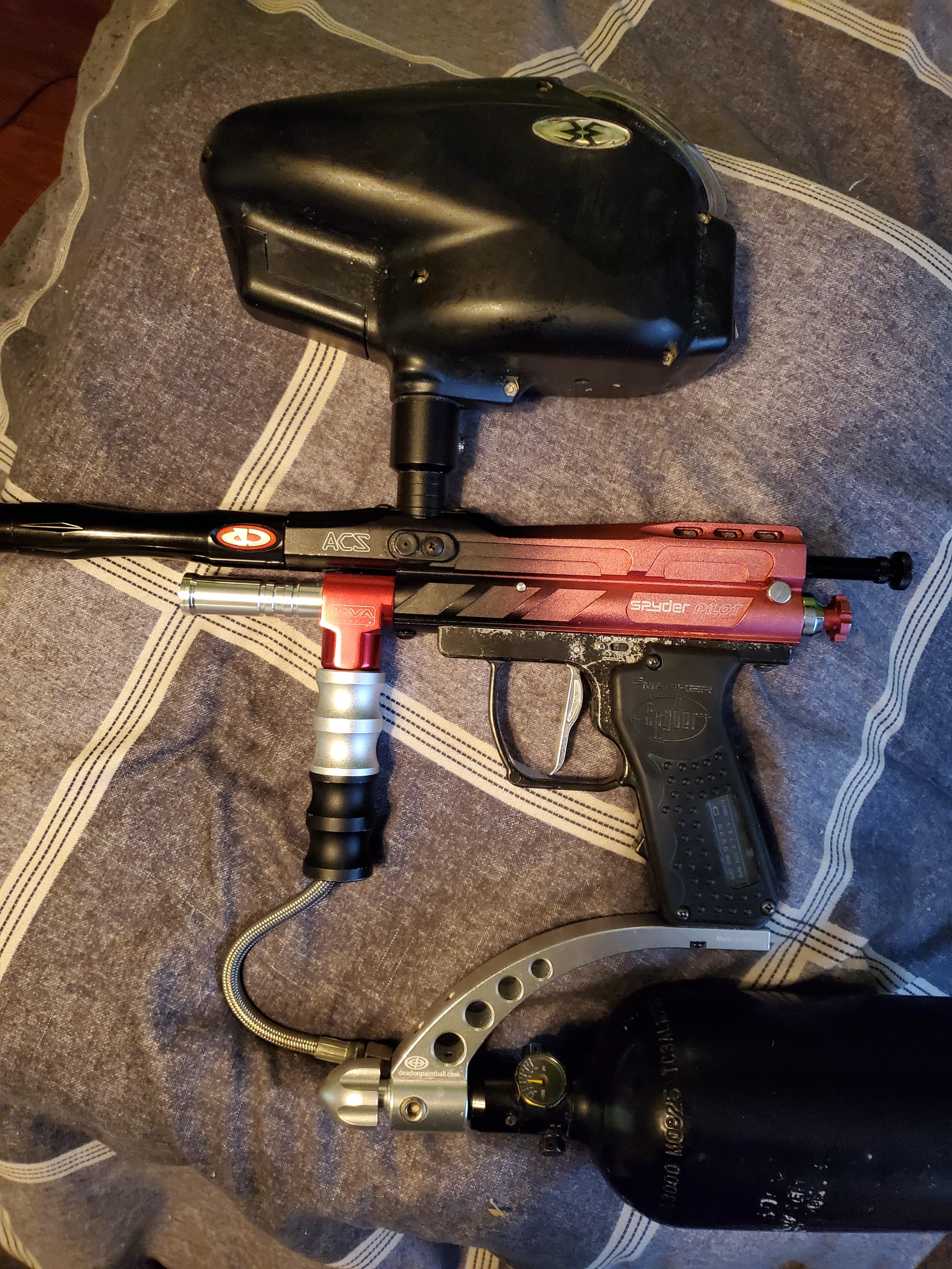 Spyder Pilot Paintball Gun
