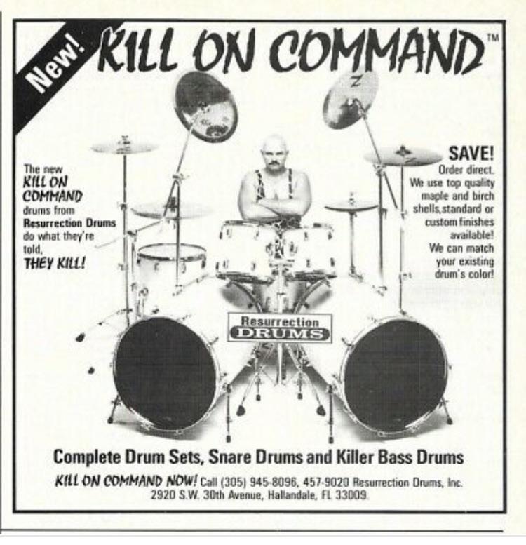 Resurrection Drums anyone remember these? A roadie’s nightmare from