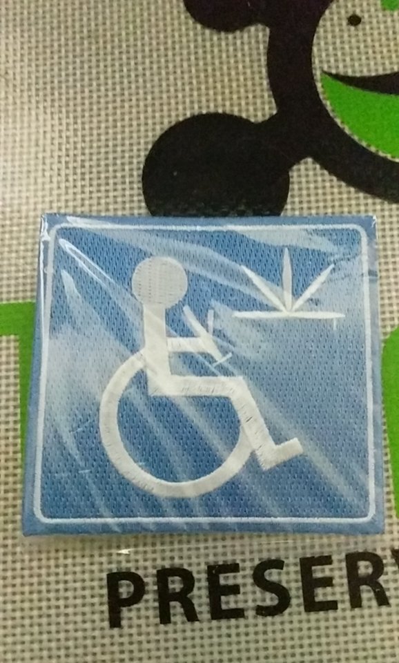 Got a new patch for the back of my next wheelchair. r/trees