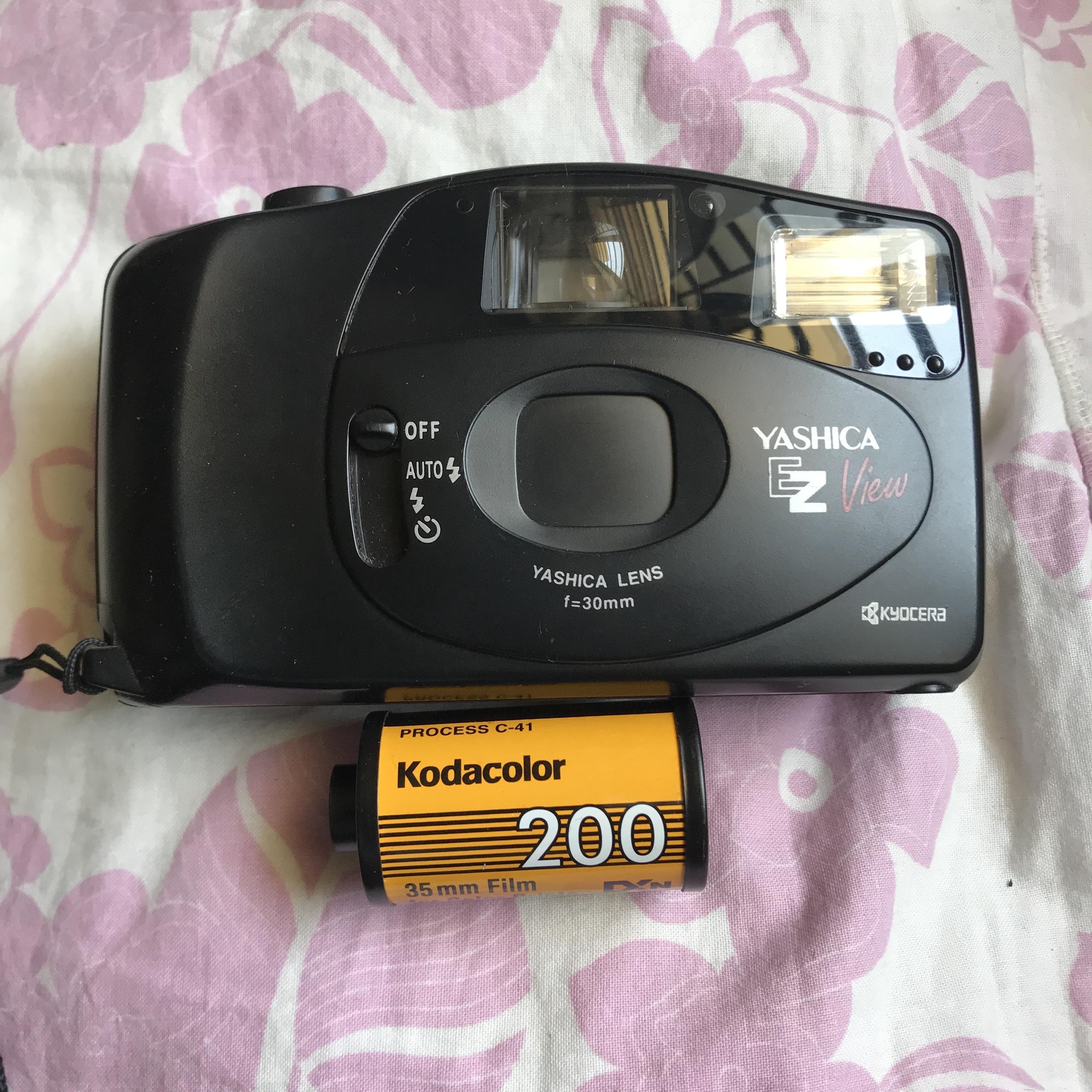 Amateur 1st Analog Camera Yashica EZ View 1st Roll as a Trial