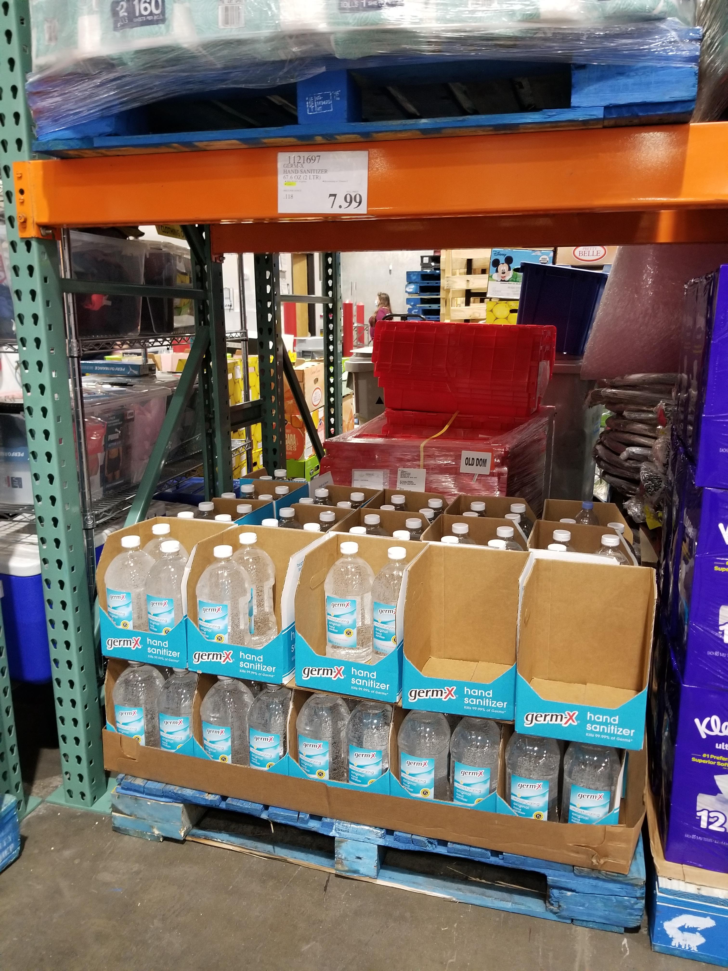 At Costco Houston Galleria this morning. They're hidden in the back of