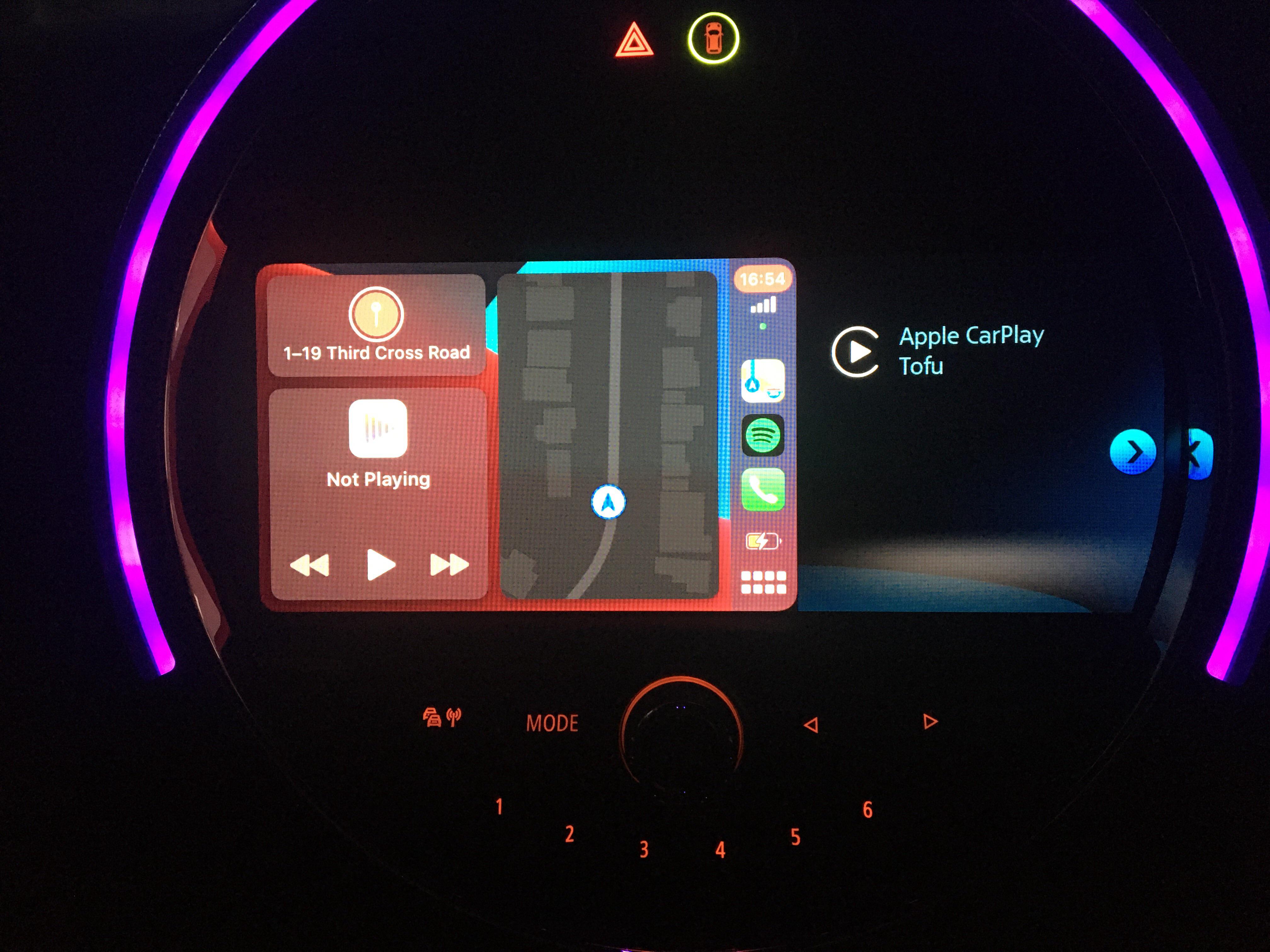 Is there anyway to get the full screen for Apple CarPlay? I have a 2020
