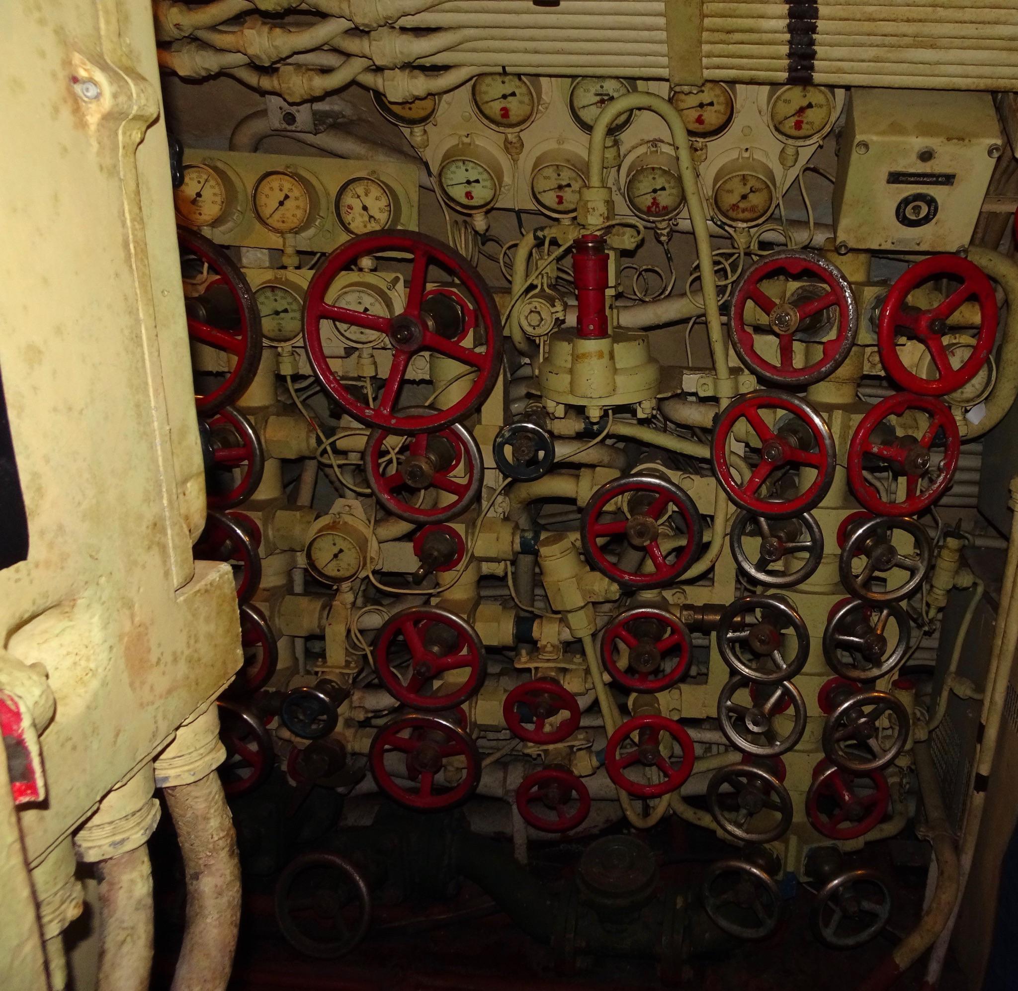 Foxtrot class U475 control room detail. This would be called “the
