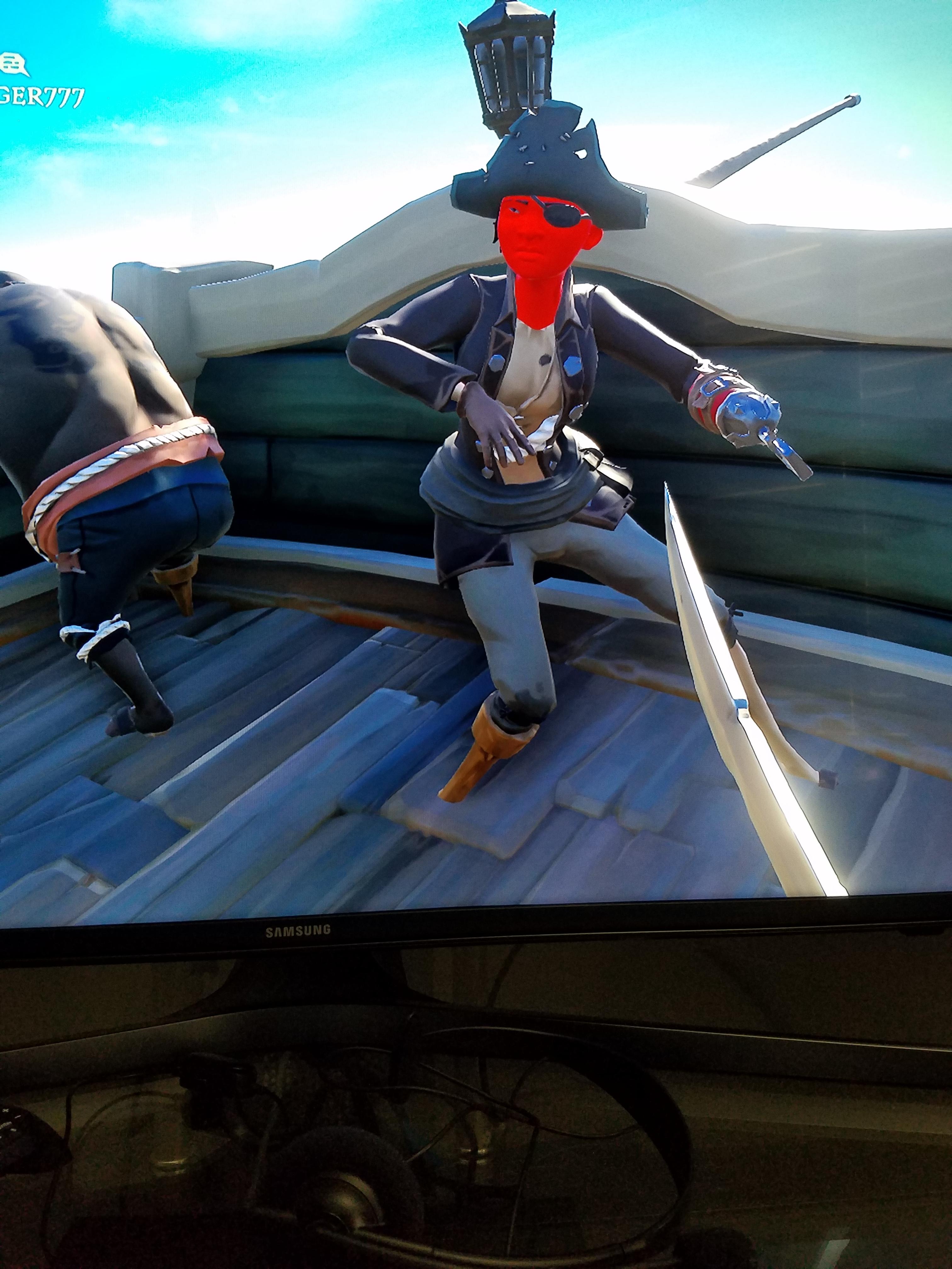 Might I suggest some sunblock next time... r/Seaofthieves