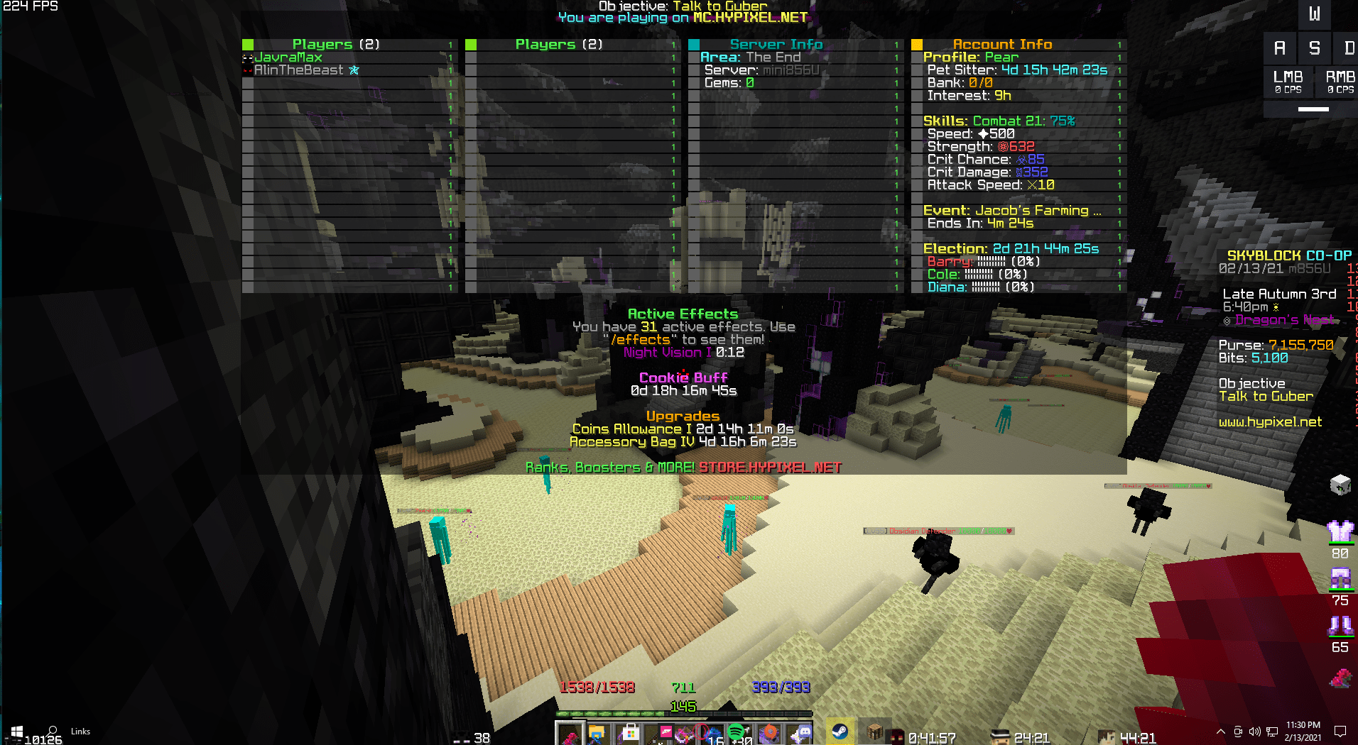 The dream of all the zealot farmers.. r/HypixelSkyblock