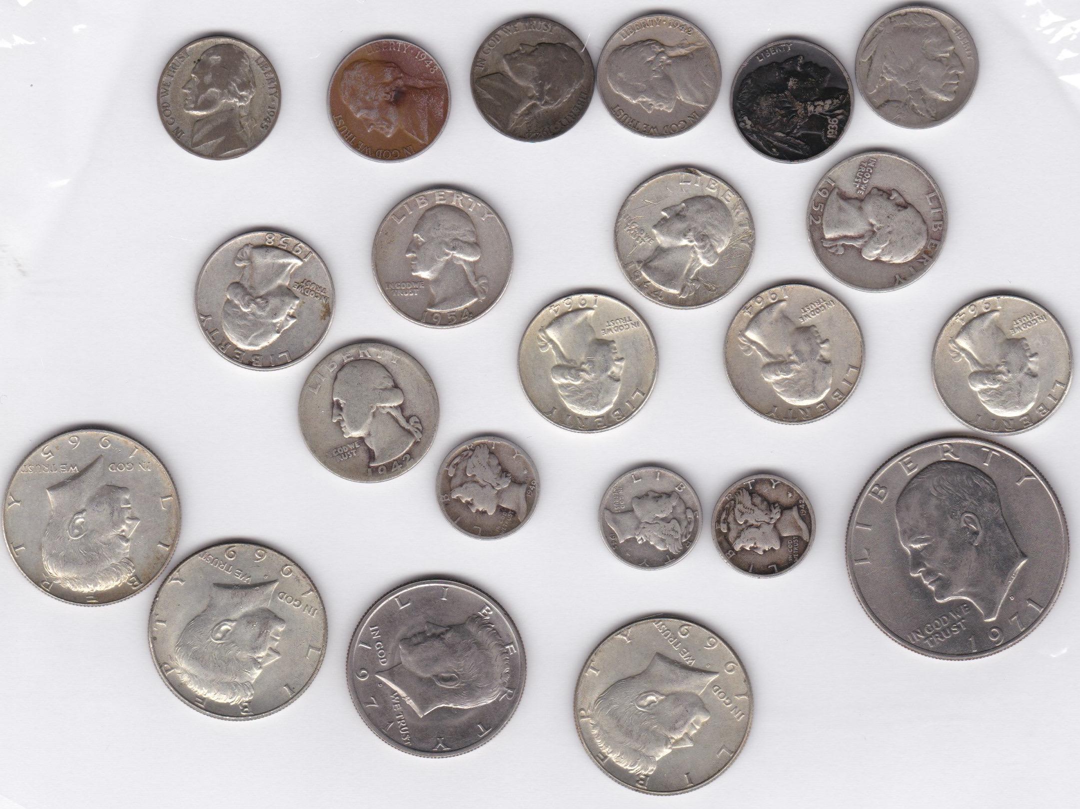 Silver Coins! Are any of these coins worth more than scrap value? I