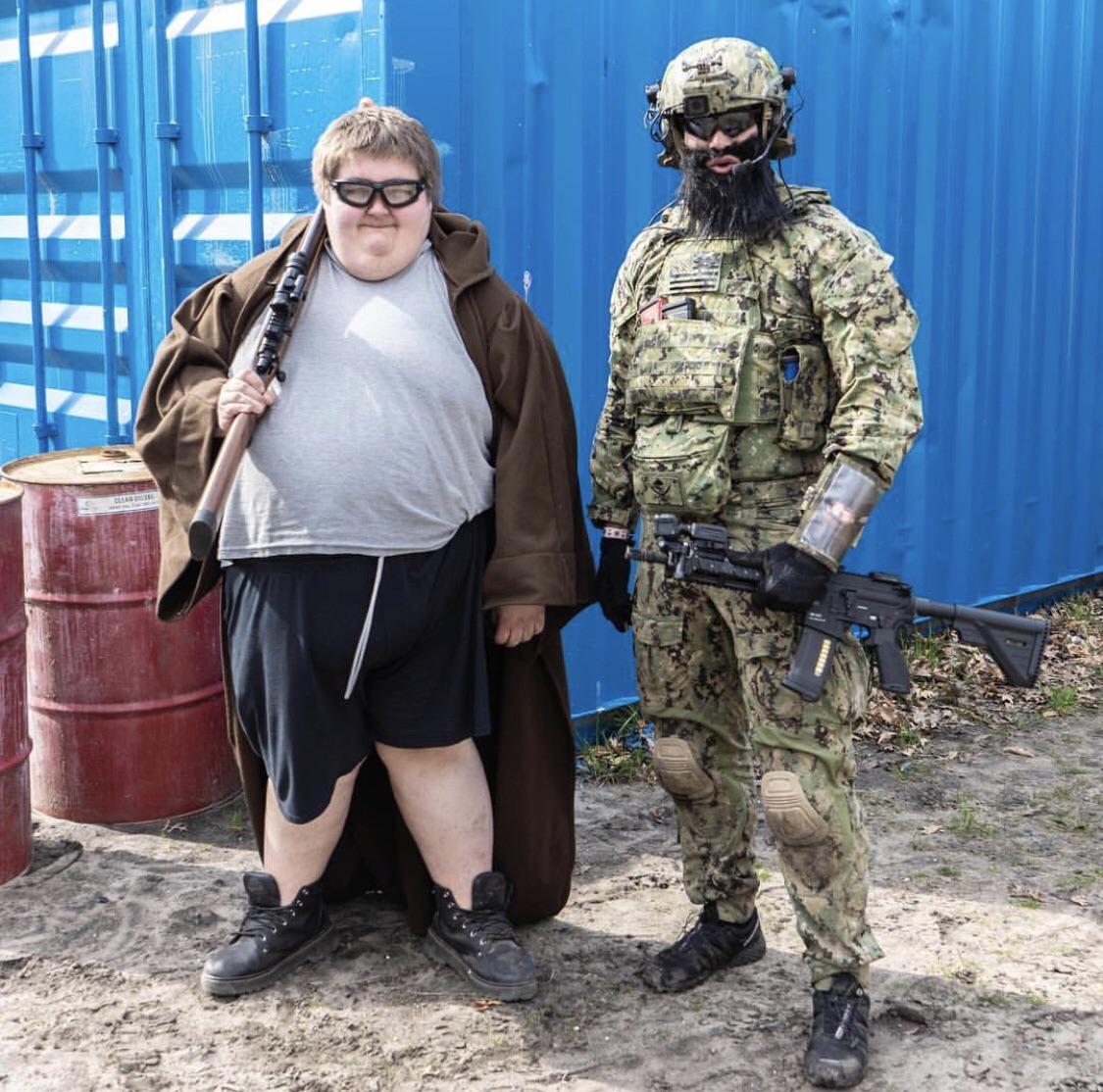 how it feels when I bring a friend to play airsoft for the first time