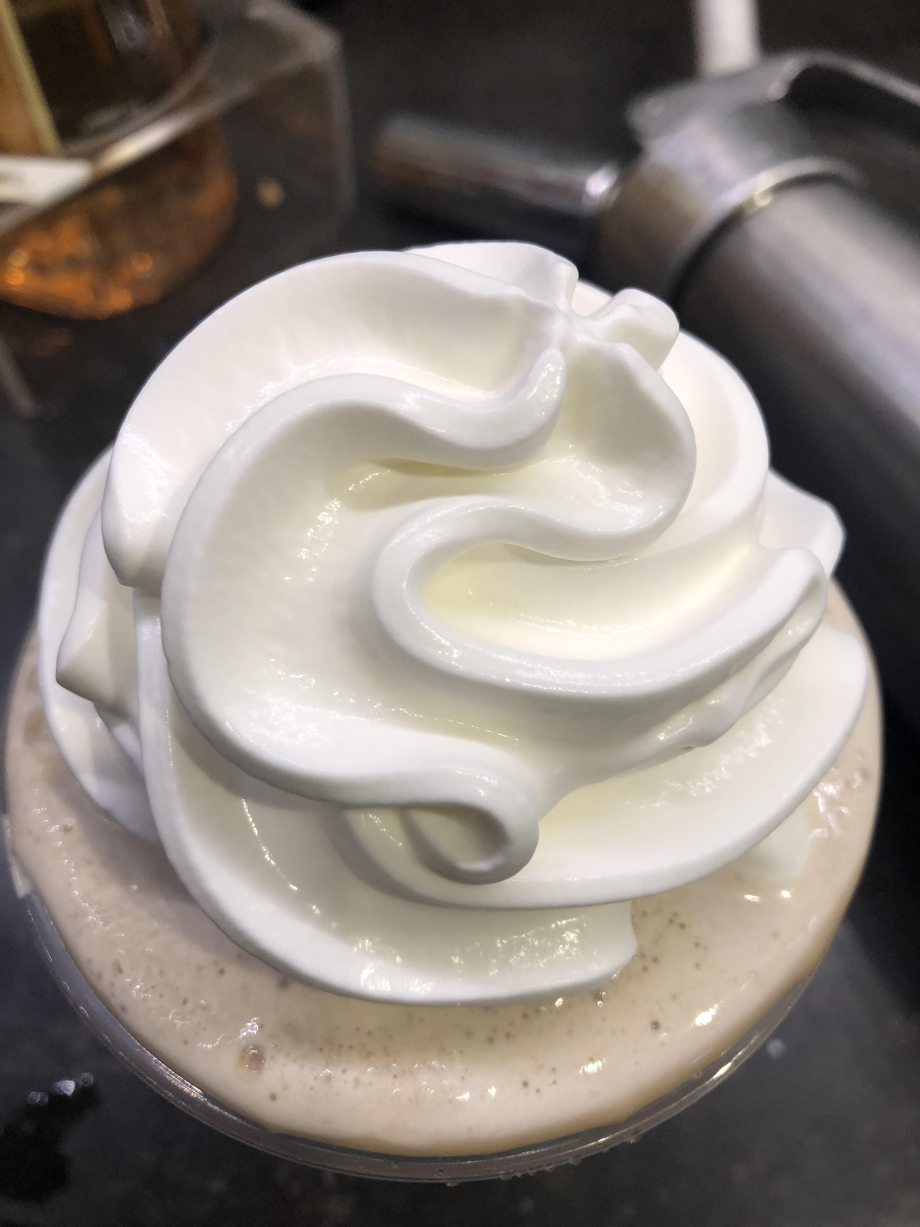Best whipped cream I have ever made! starbucksbaristas