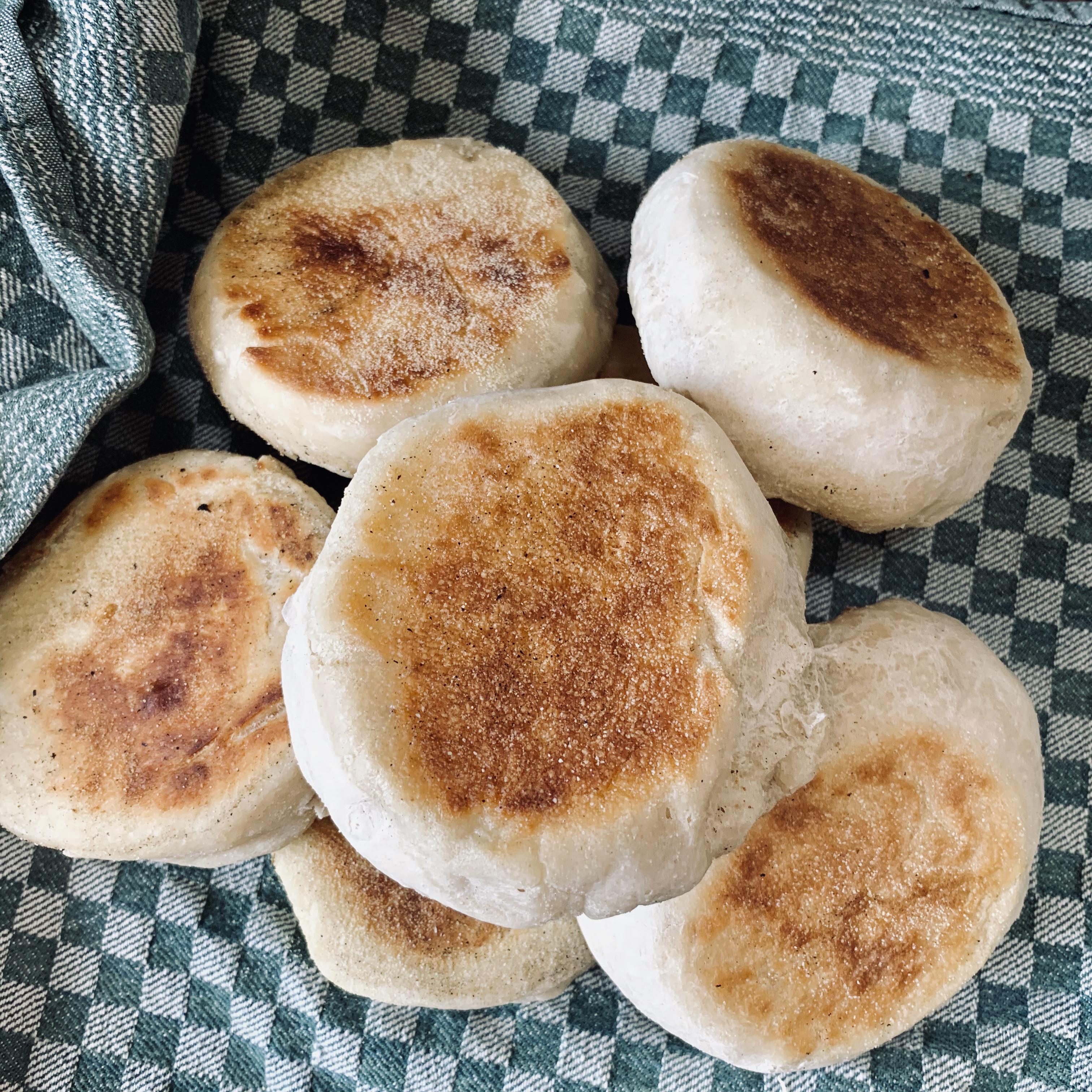 Overnight Sourdough English Muffins from Amy Duska's Recipe r/Breadit