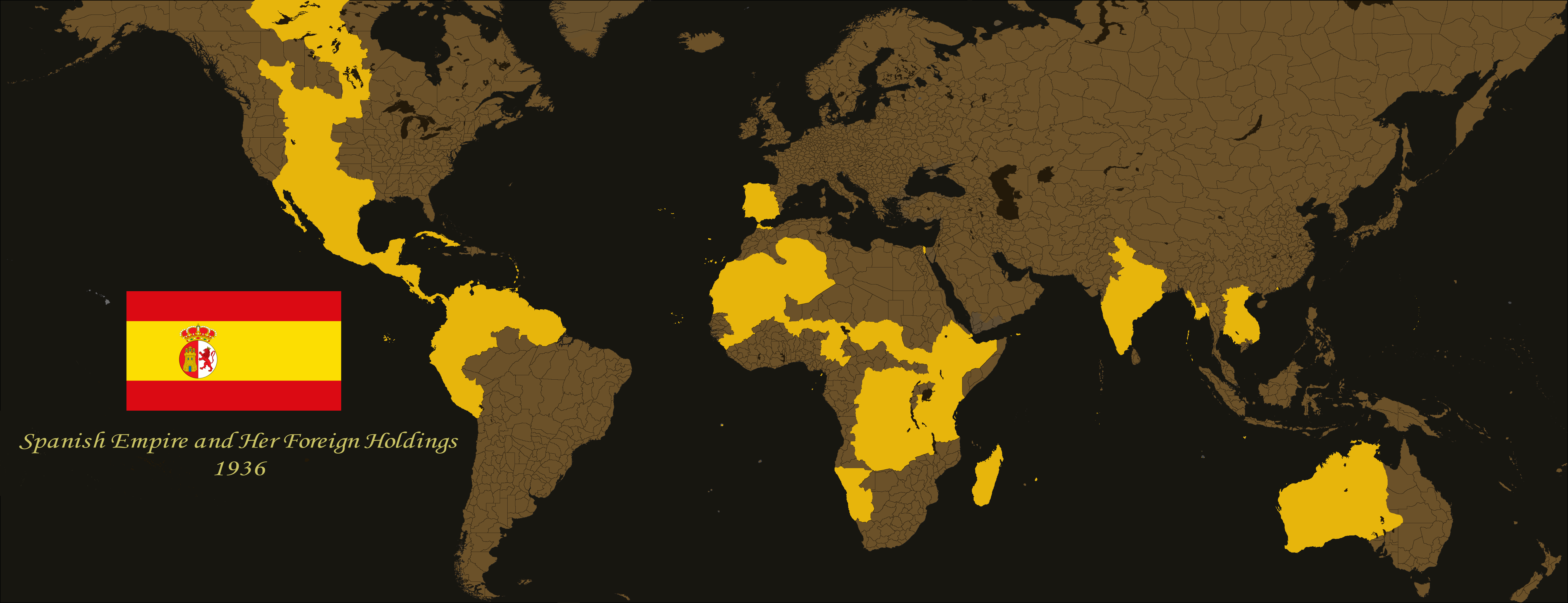 The Sun Never Sets on the Spanish Empire r/victoria2